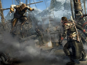 Ship, Fight, Assassins Creed Rogue, Characters, game