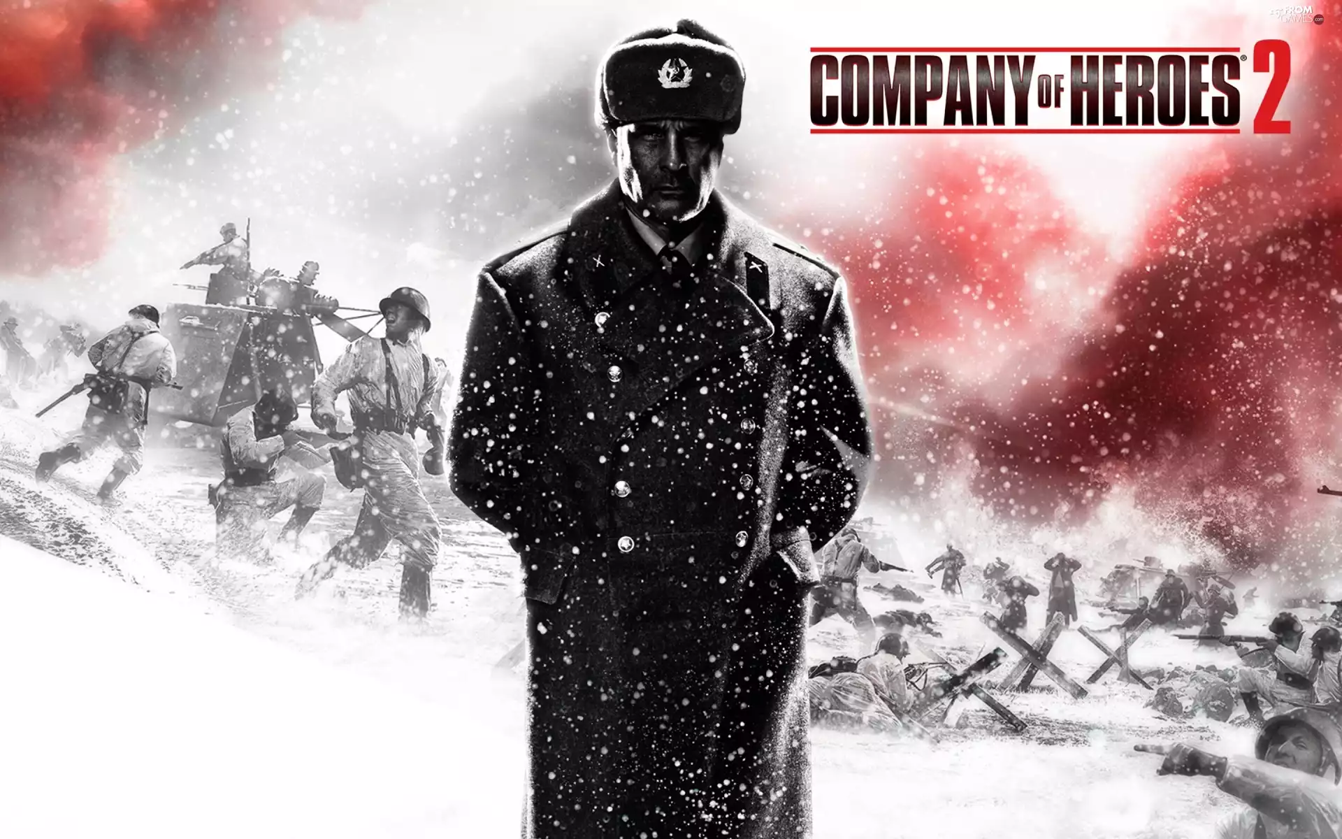Company of Heroes 2, Fight, winter, soldiers