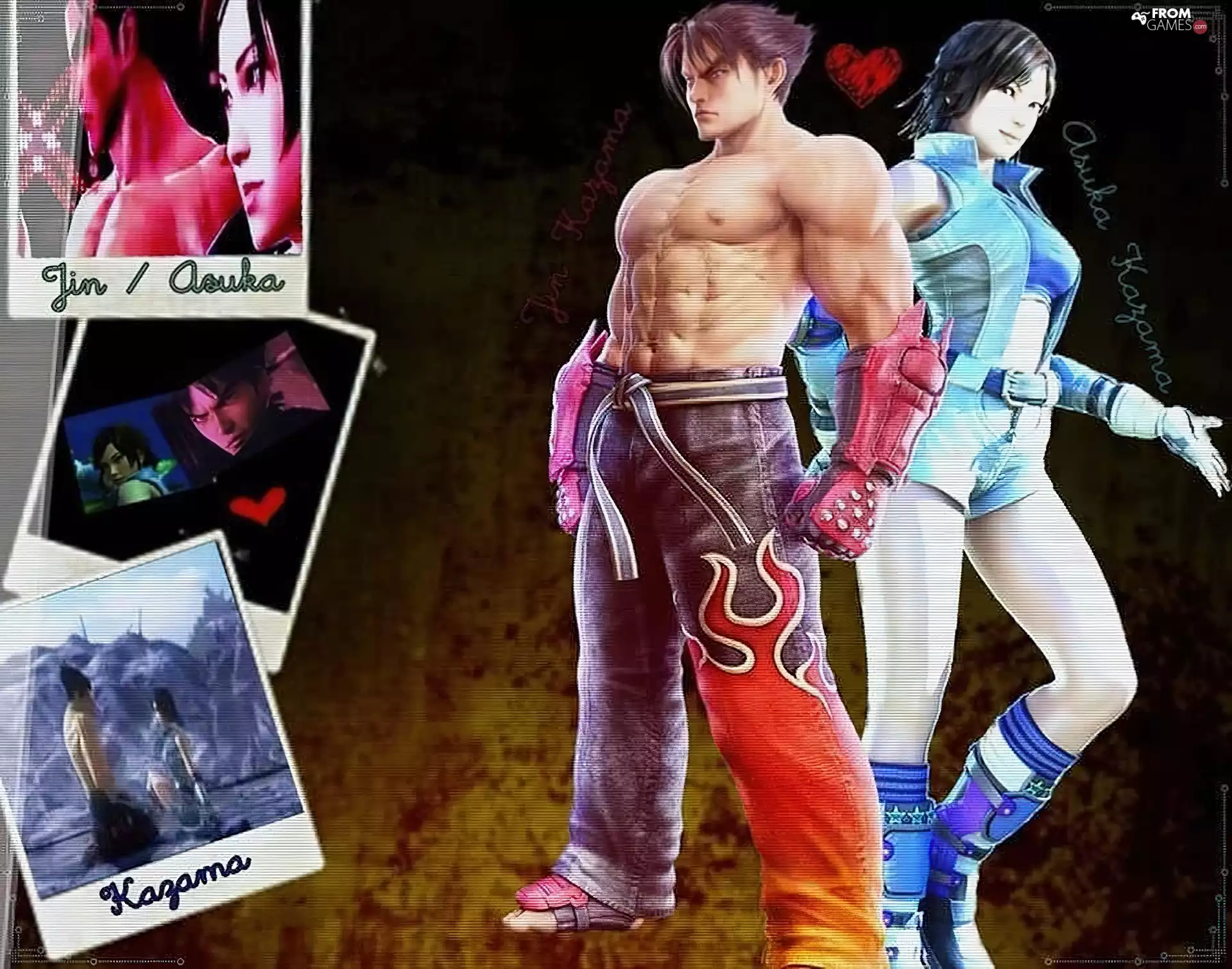 Tekken Tag Tournament 2, Asuka, Kazama, Jin