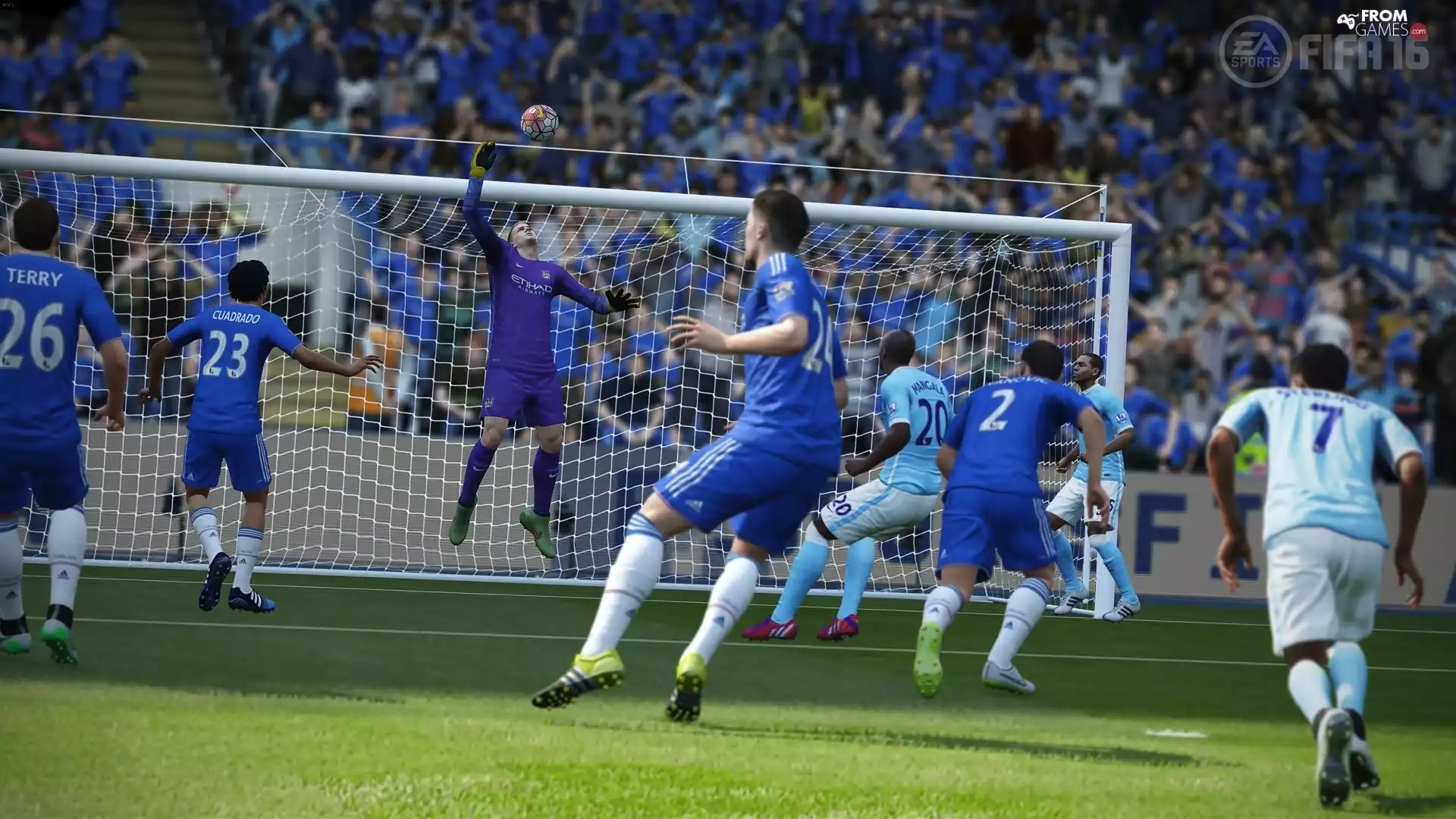 Fifa 2016, players, net, match