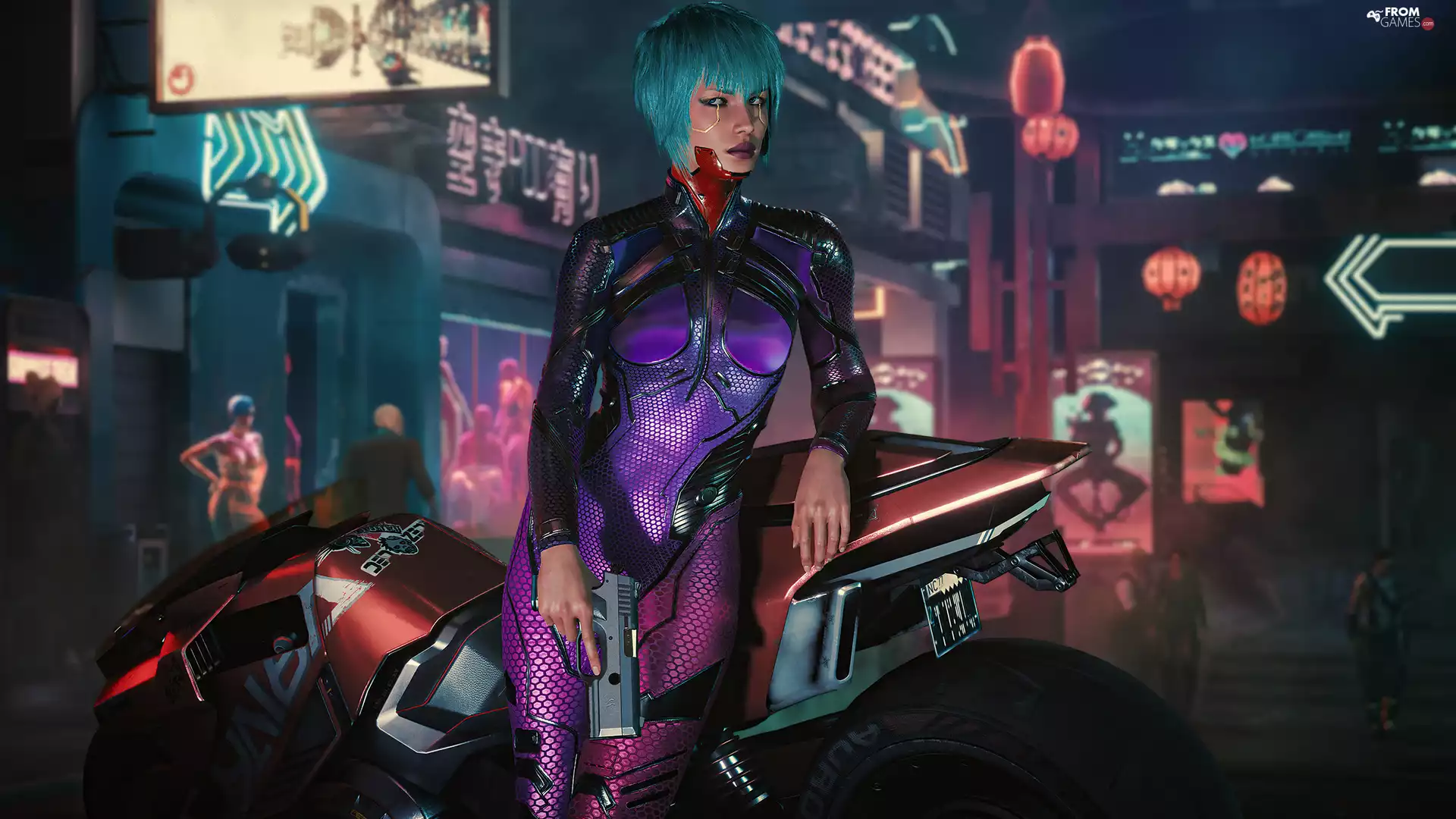 Women, game, Cyberpunk 2077