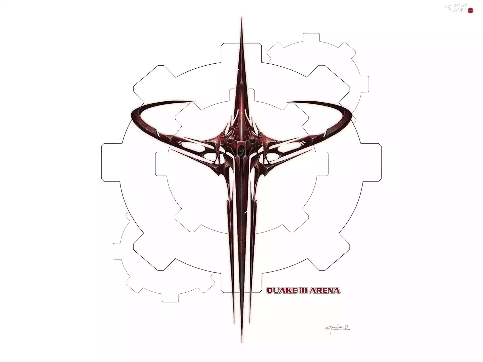 arena, logo, Quake 3