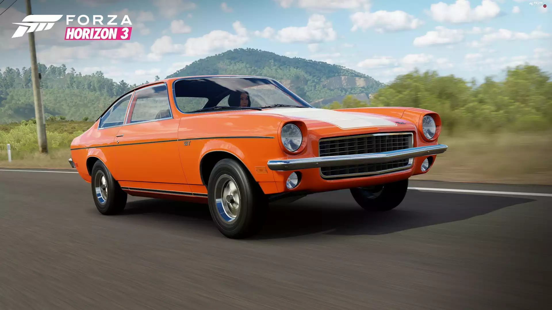 game, Automobile, Chevrolet Vega GT, Forza Horizon 3