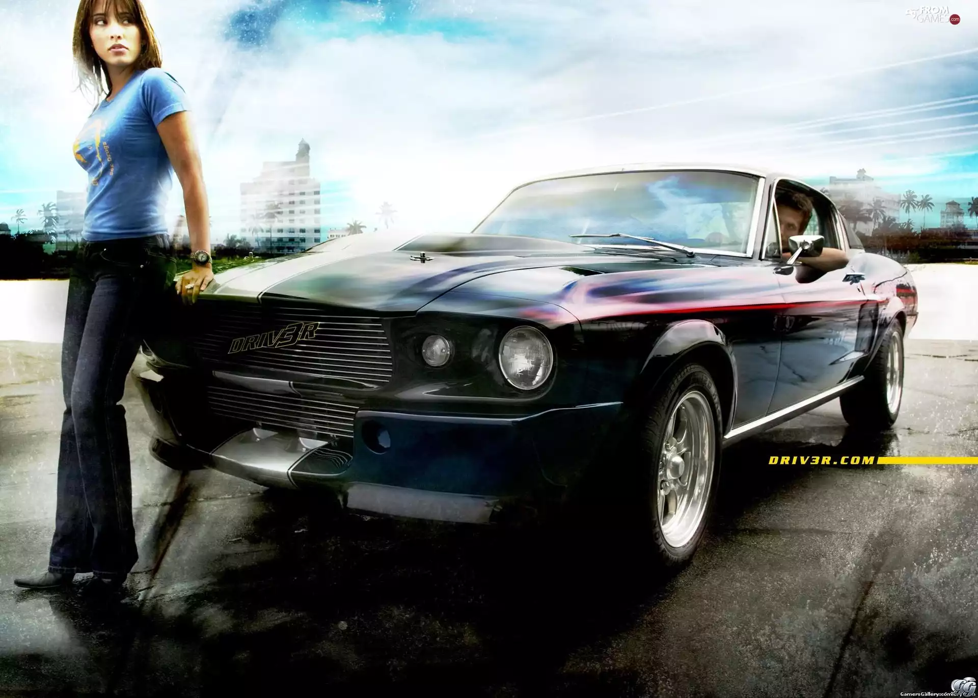 Driver, Women, Mustang, 3