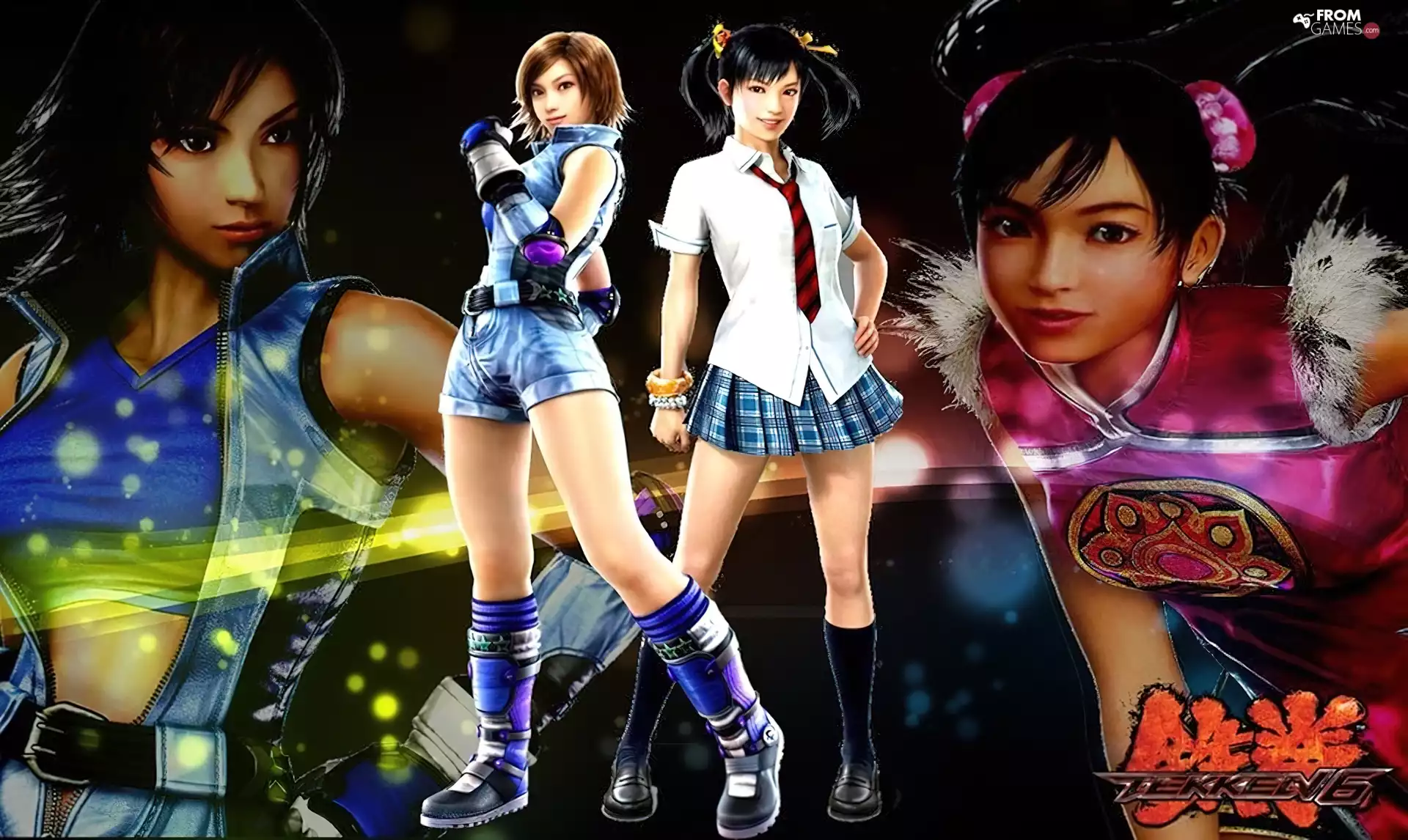 Ling Xiaoyu, Tekken 6, Asuka Kazama