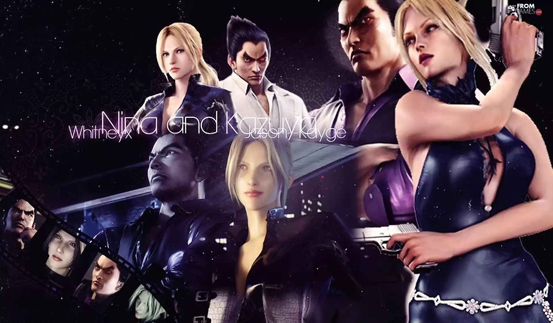 Kazuya Mishima, Tekken 6, Nina Williams