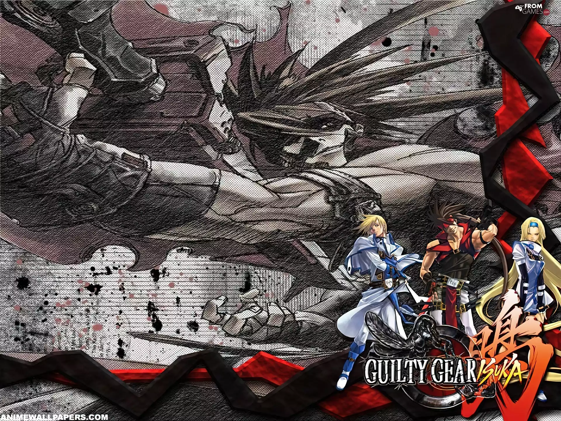 Guilty Gear, Women, a man, Characters