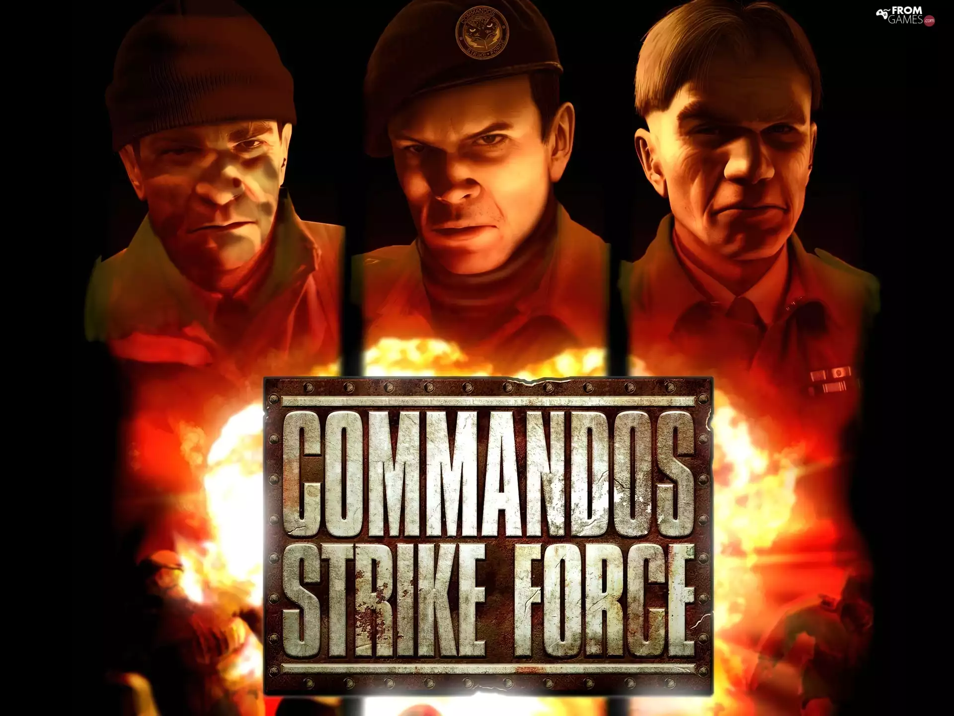 Commandos Strike Force, a man, soldier, Characters