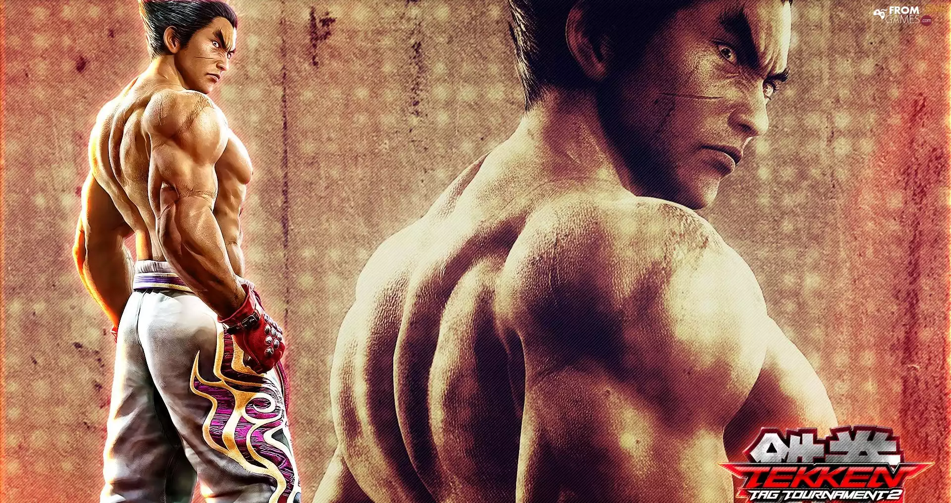 a man, Tekken Tag Tournament 2, papyrus, Kazuya Mishima