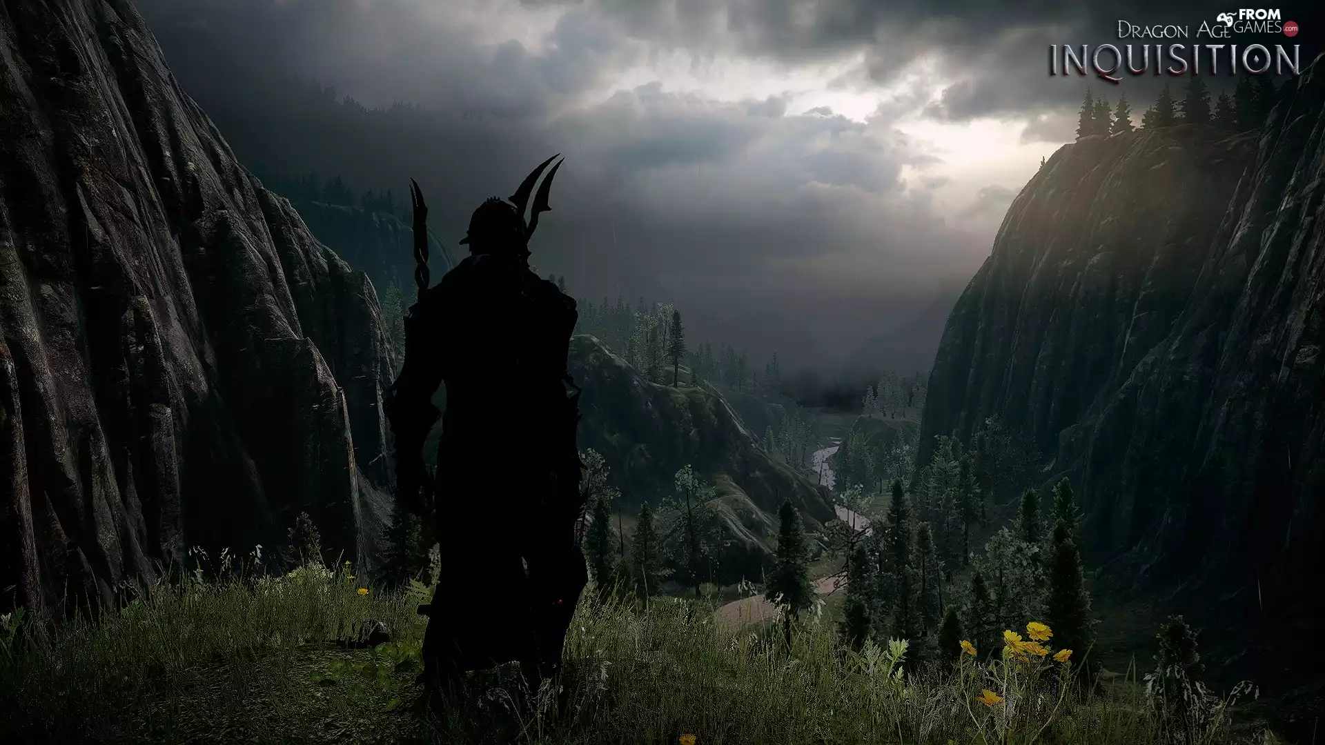 Dragon Age, fighter, Mountains, Inquisition