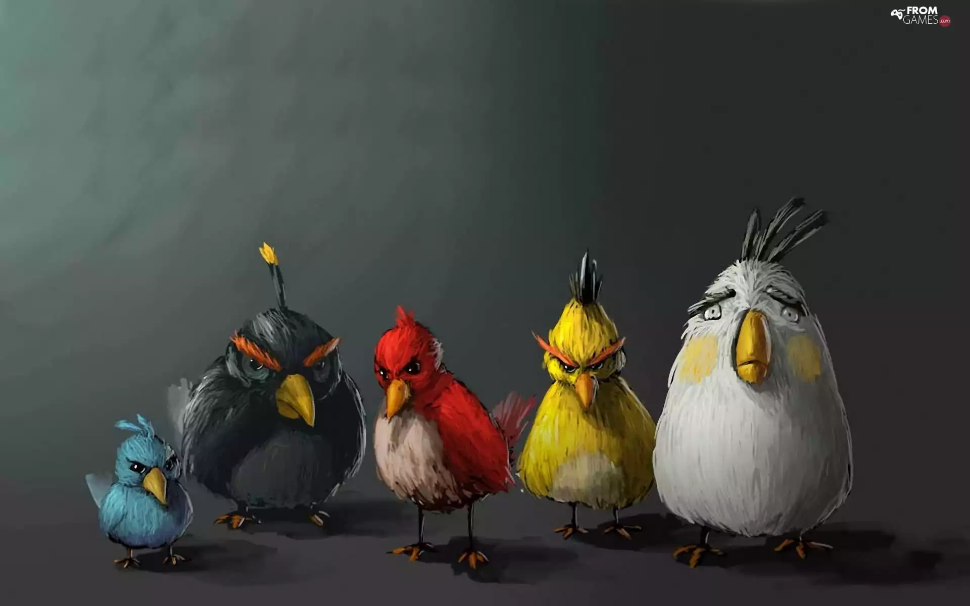 Angry Birds, birds