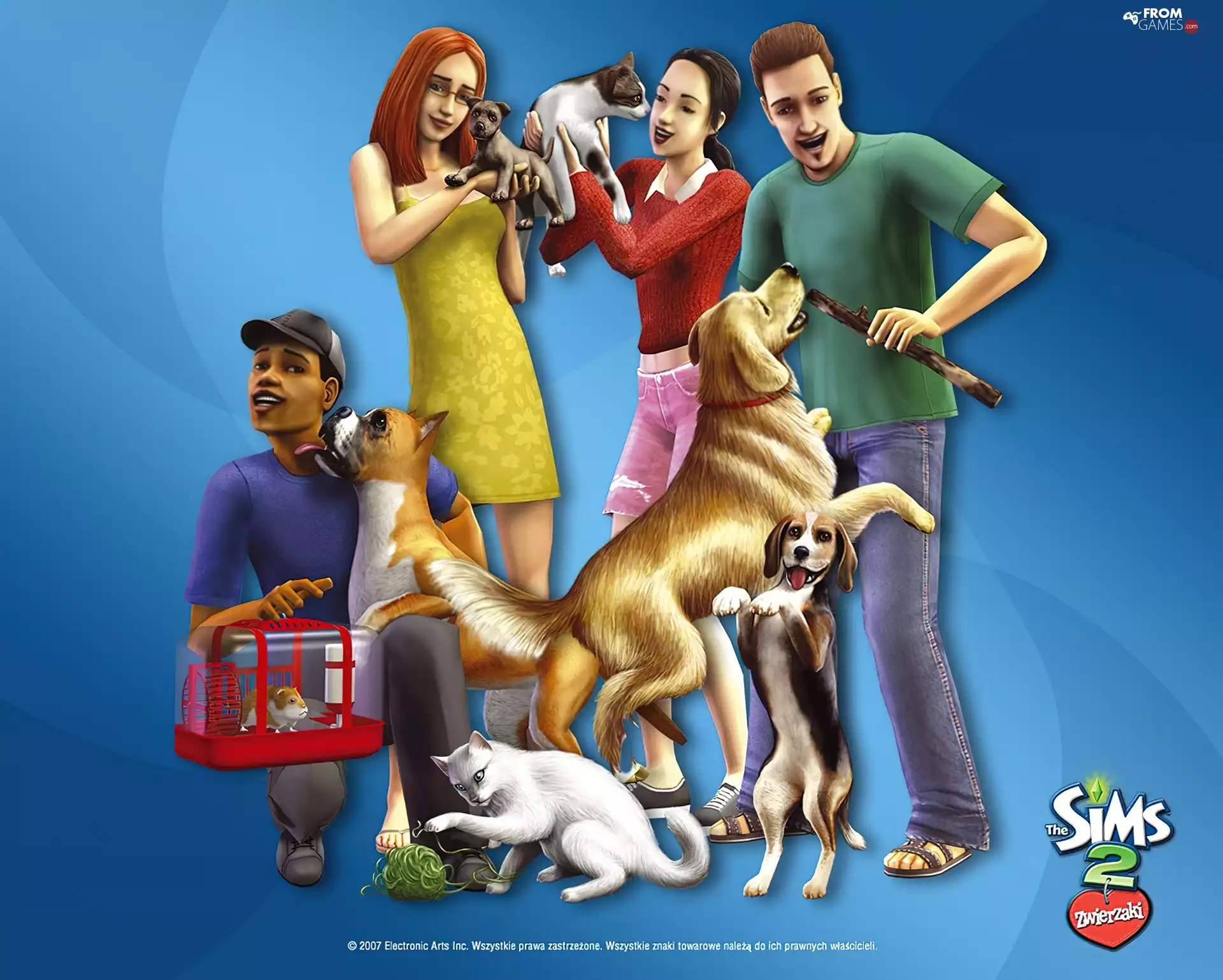 The Sims 2, animals