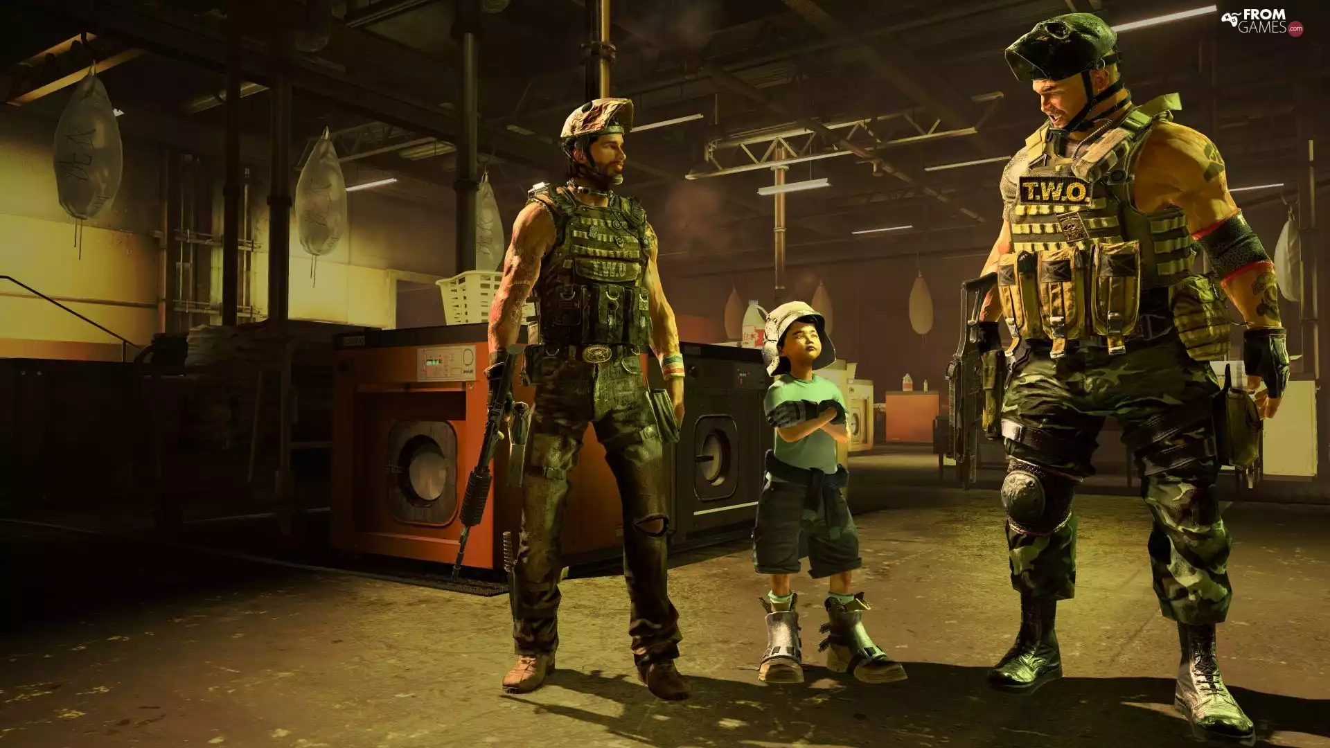 Screen, Army of Two, Kid