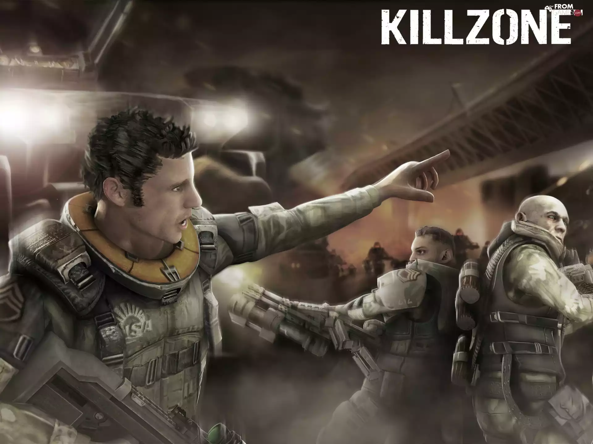 arrows, game, Killzone