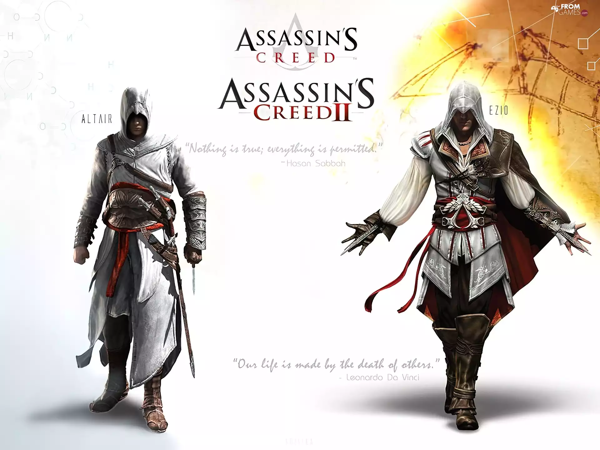 Assassins Creed 1, Assassins Creed 2