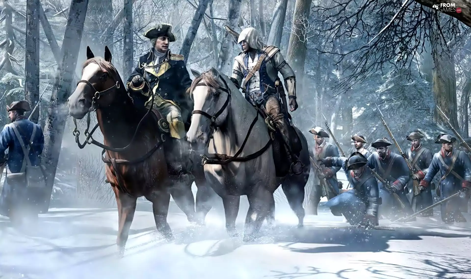 Characters, Assassins Creed 3, bloodstock