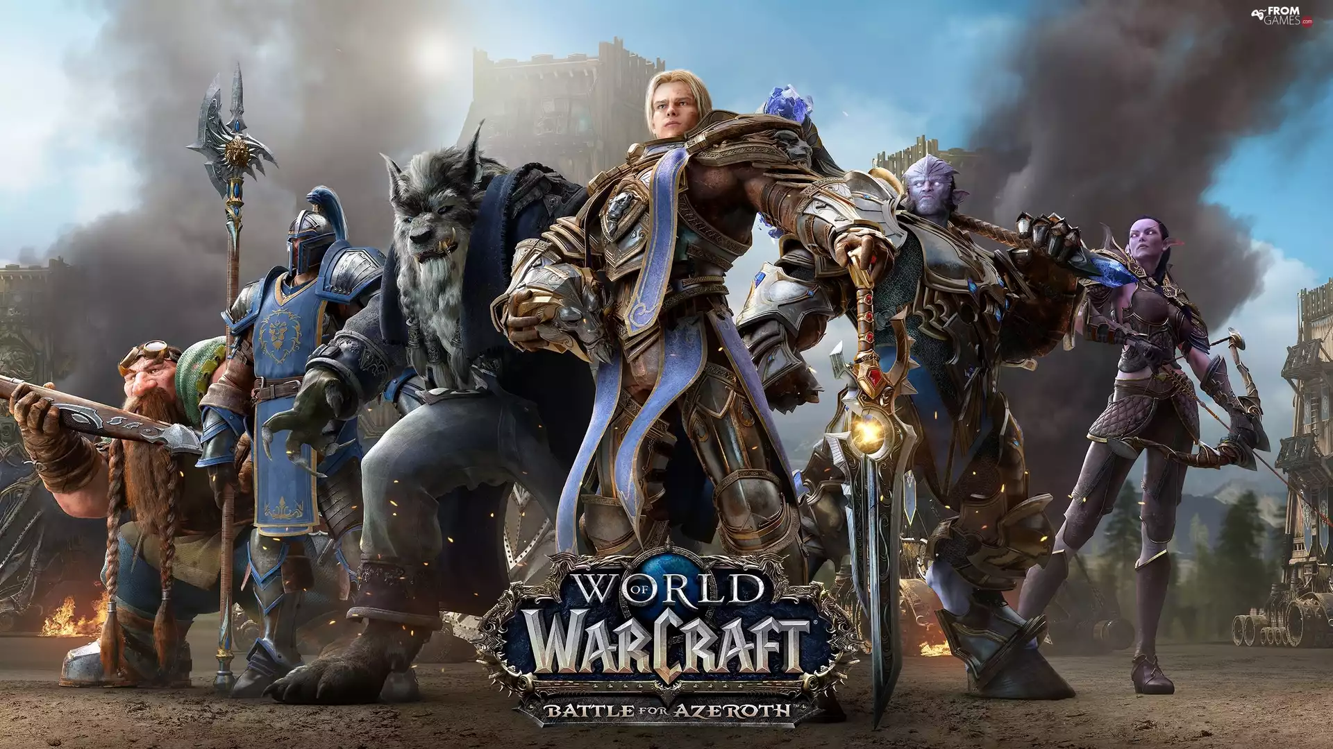 Characters, game, World of Warcraft Battle for Azeroth