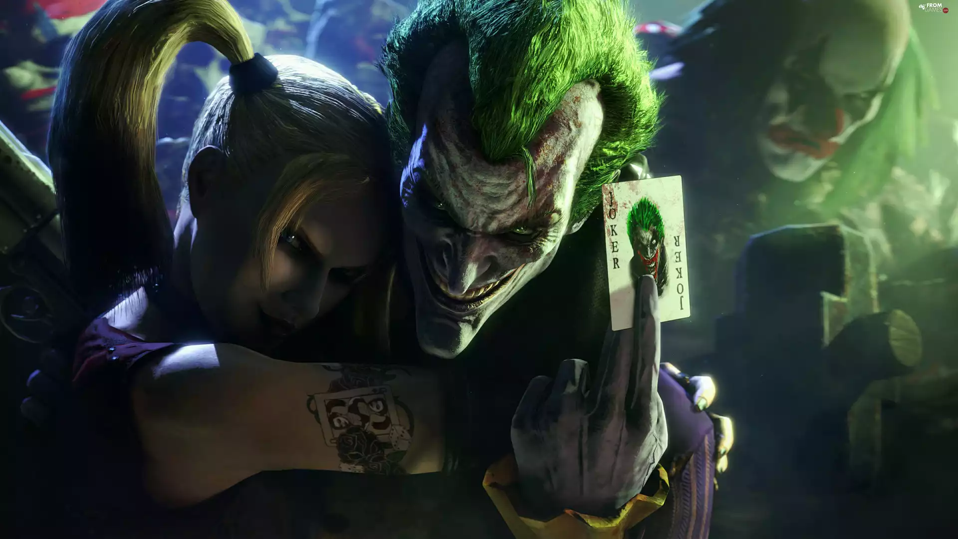 JOKER, Harley Quinn, Batman, Characters, game