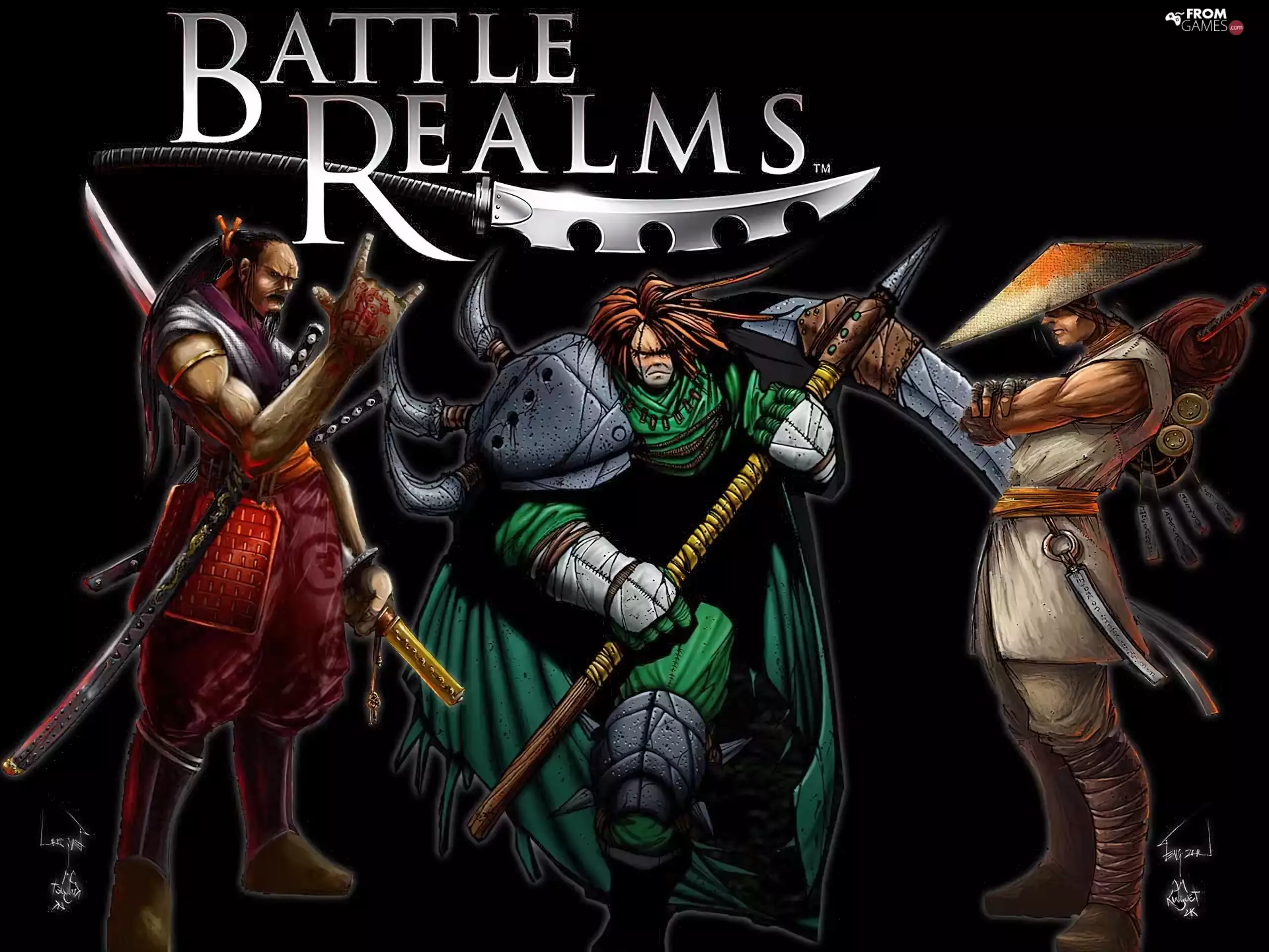 Battle Realms, warriors