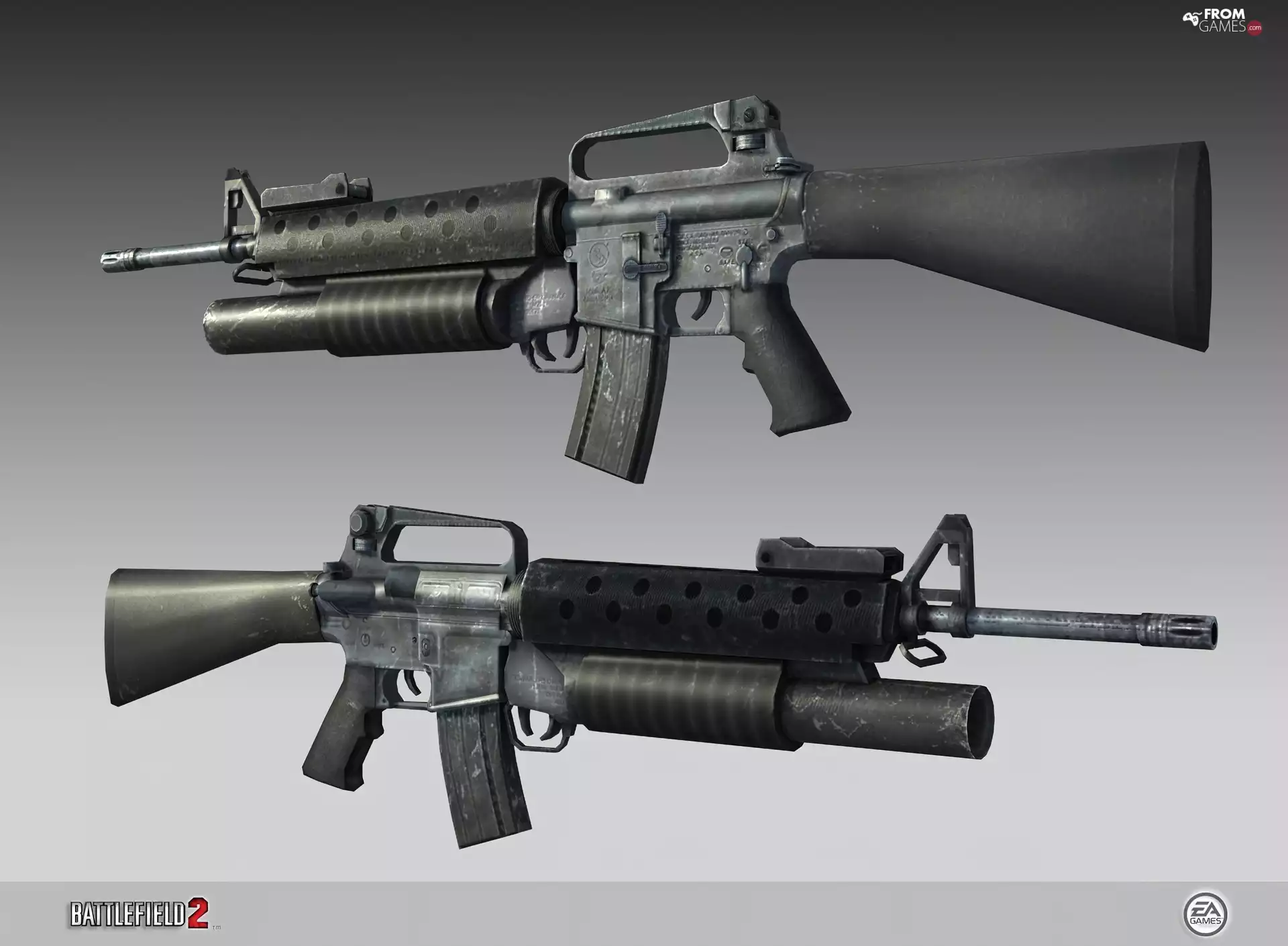 Battlefield 2, weapons