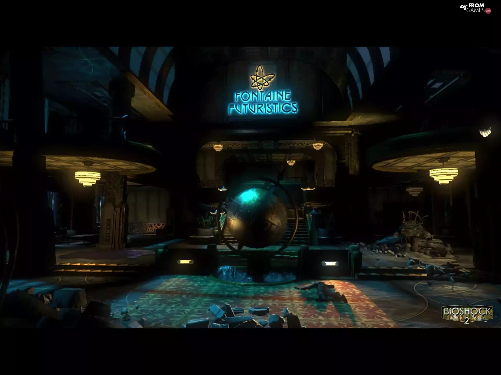 Bioshock 2, globe