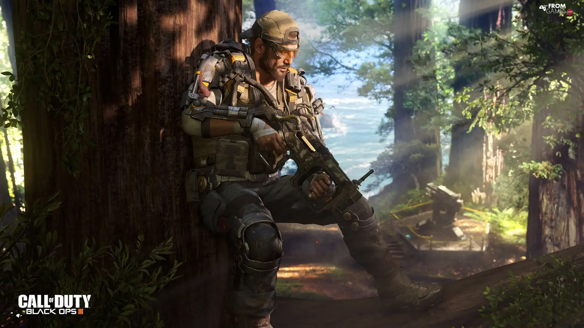 form, game, soldier, gun, Tavo Rojas, Call of Duty: Black Ops III