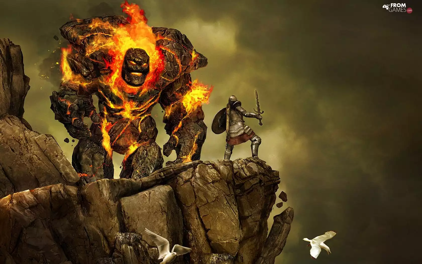 Golem, Gothic 4, blazing