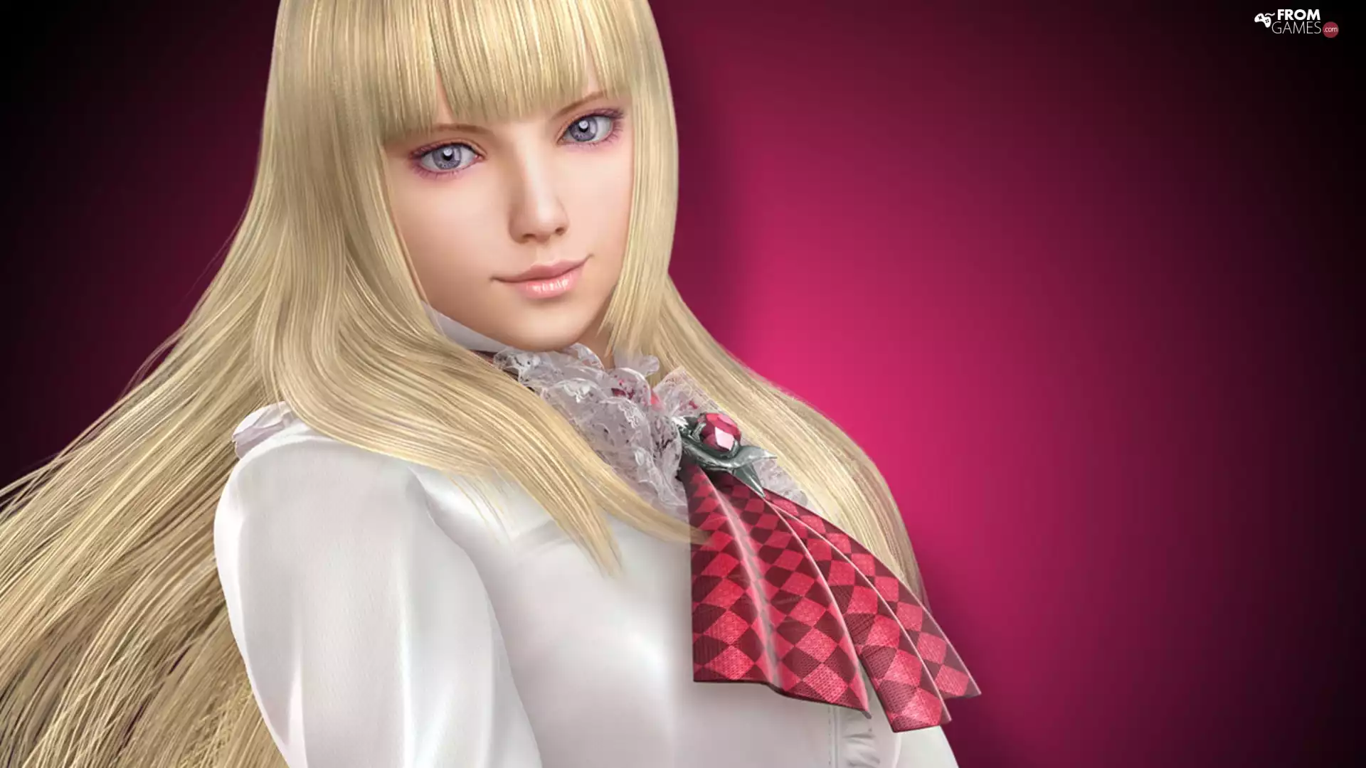 Tekken 6, Women, brooch, frill, rouge, lily