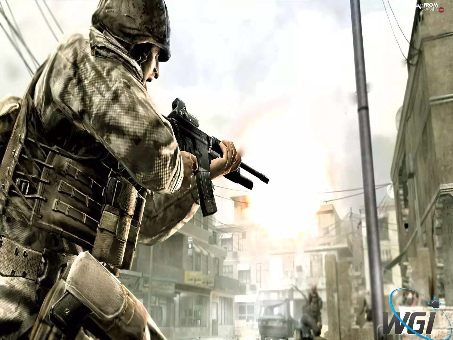 Street, Call of Duty, soldier