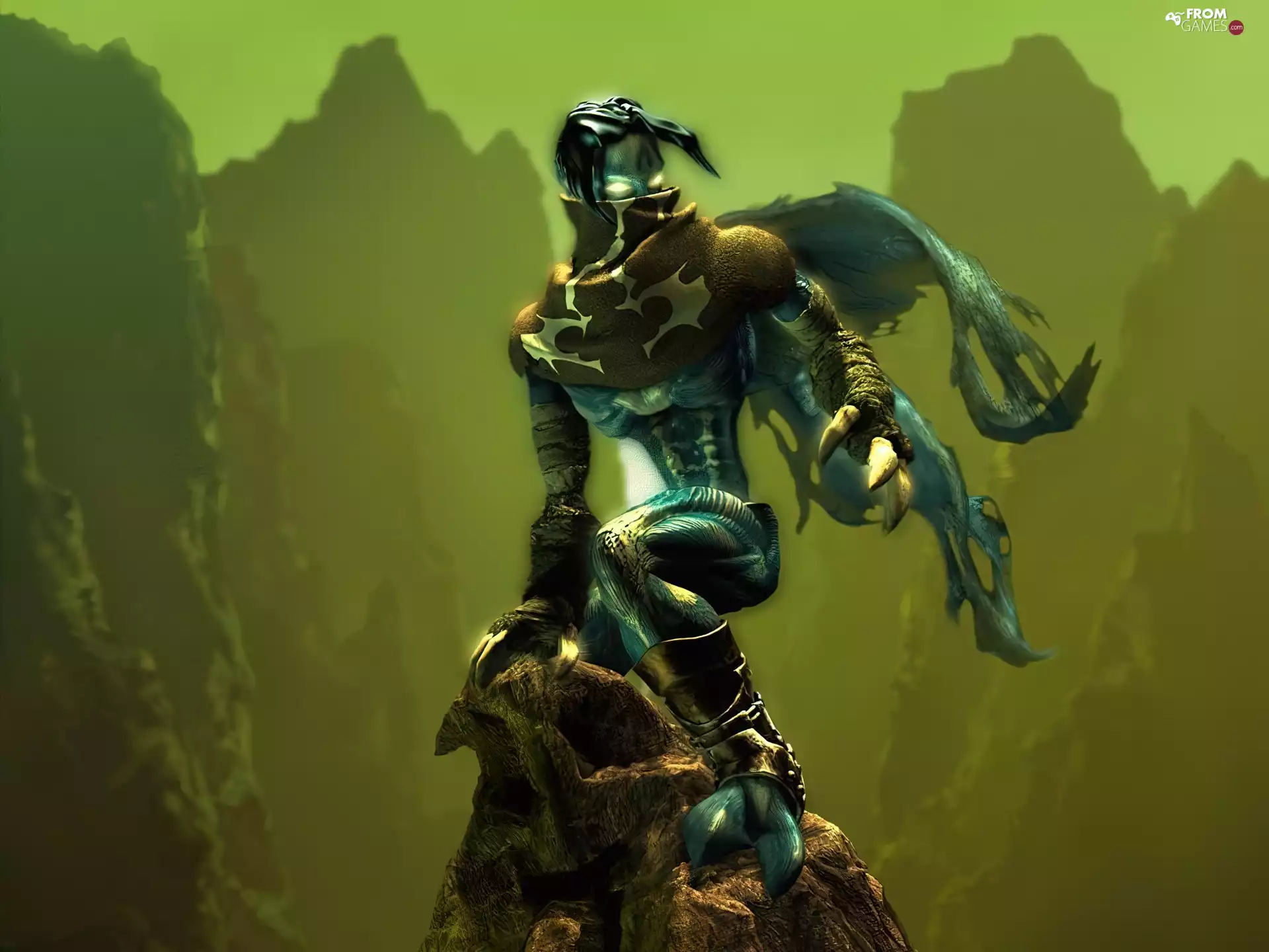 cape, shawl, form, monster, Legacy Of Kain Soul Reaver