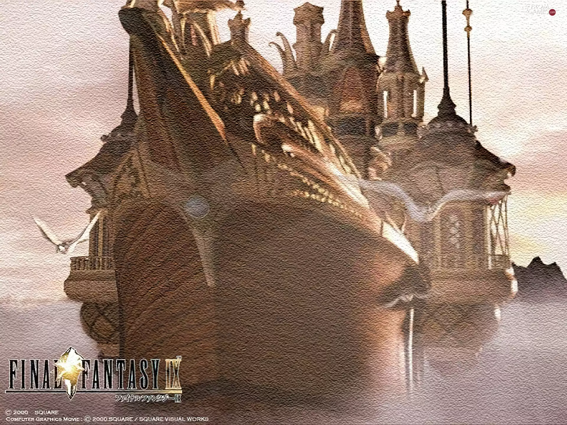 Ship, Final Fantasy, Castle