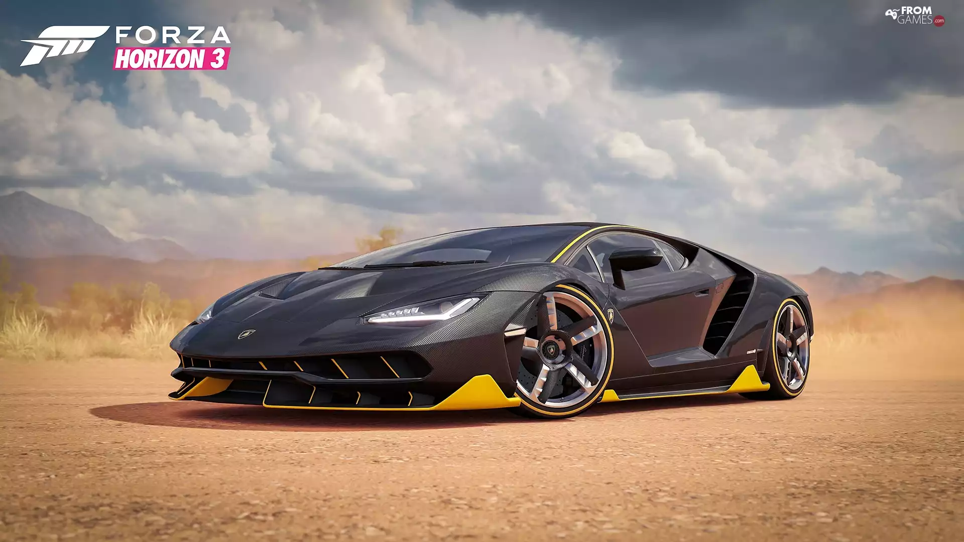 game, Automobile, Lamborghini Centenario, Forza Horizon 3