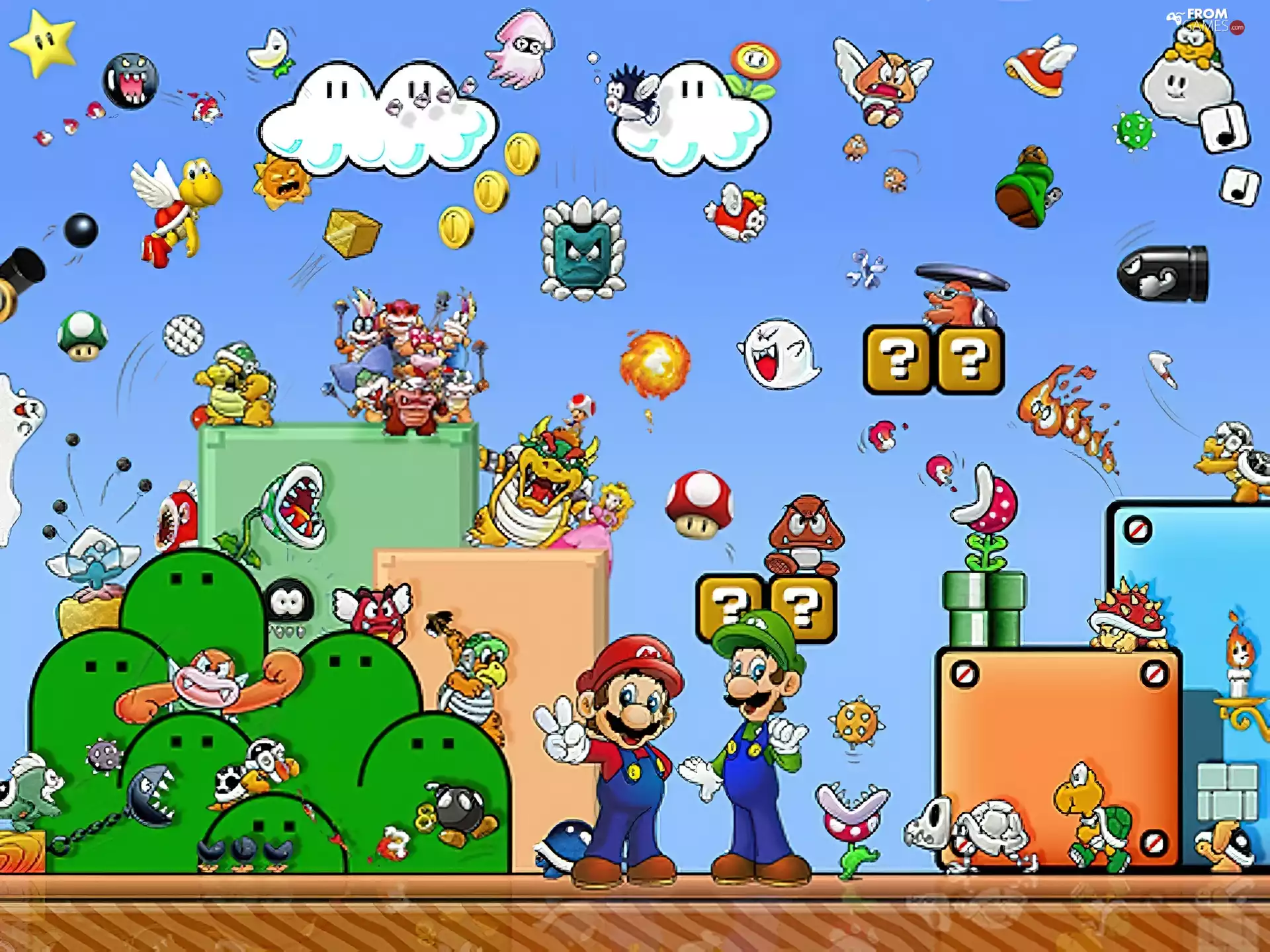 Characters, Mario Bros