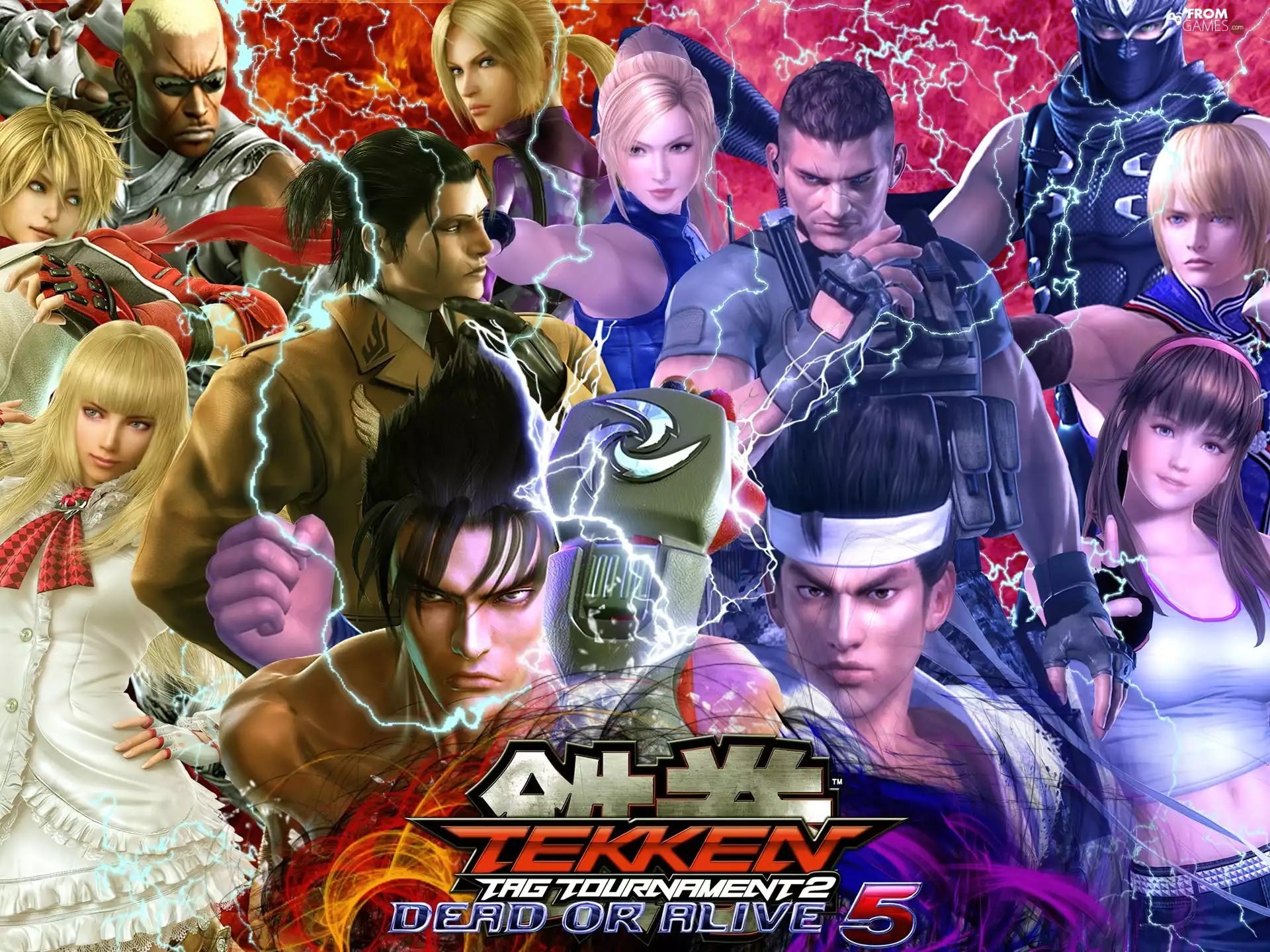 Characters, Tekken Tag Tournament 2, Dead Or Alive 5