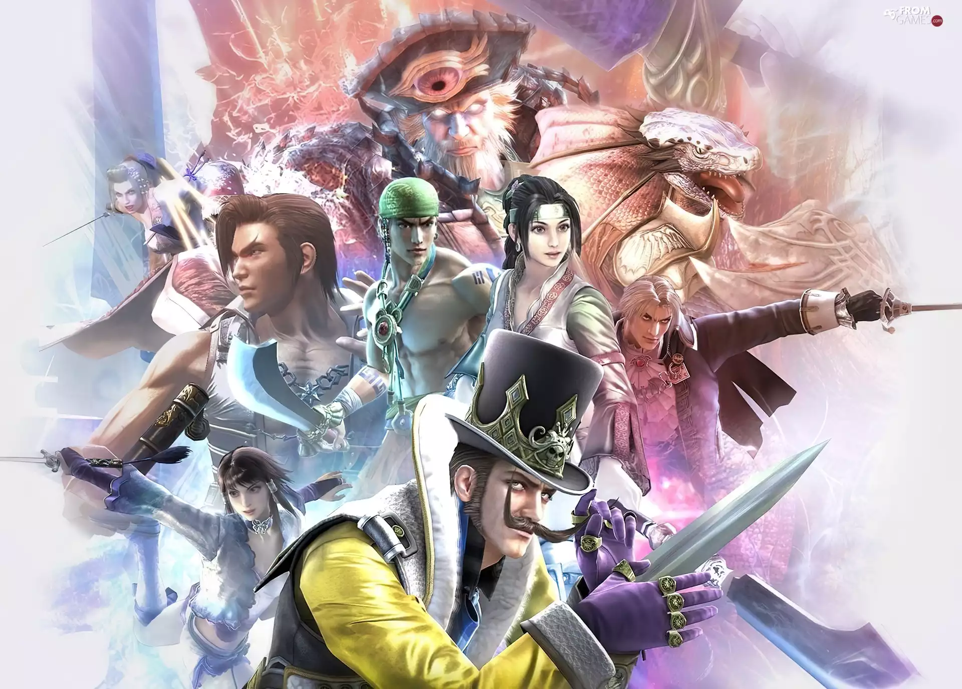 Soul Calibur IV, Characters
