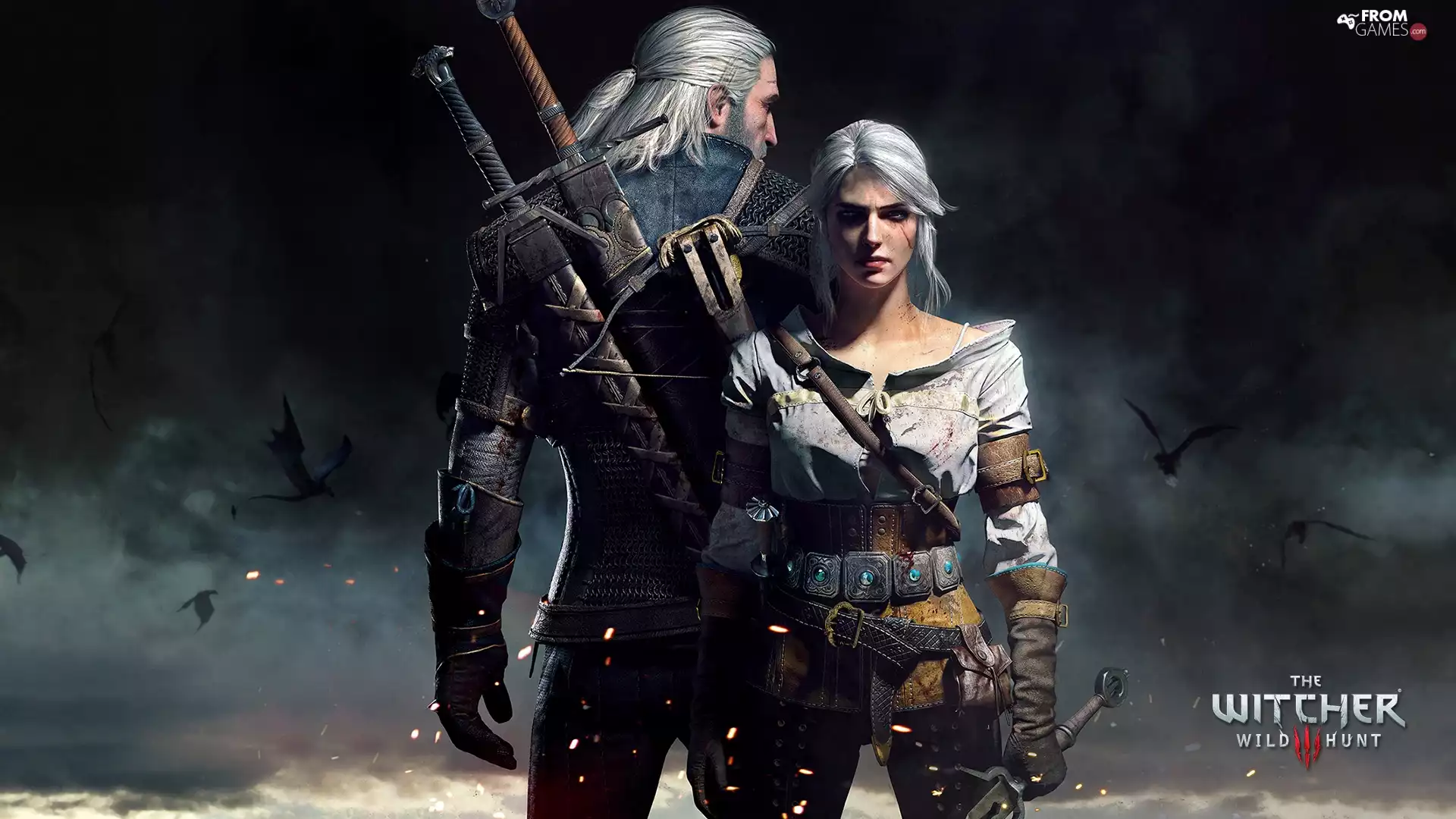 The Witcher, Geralt, Ciri, Wild Hunt