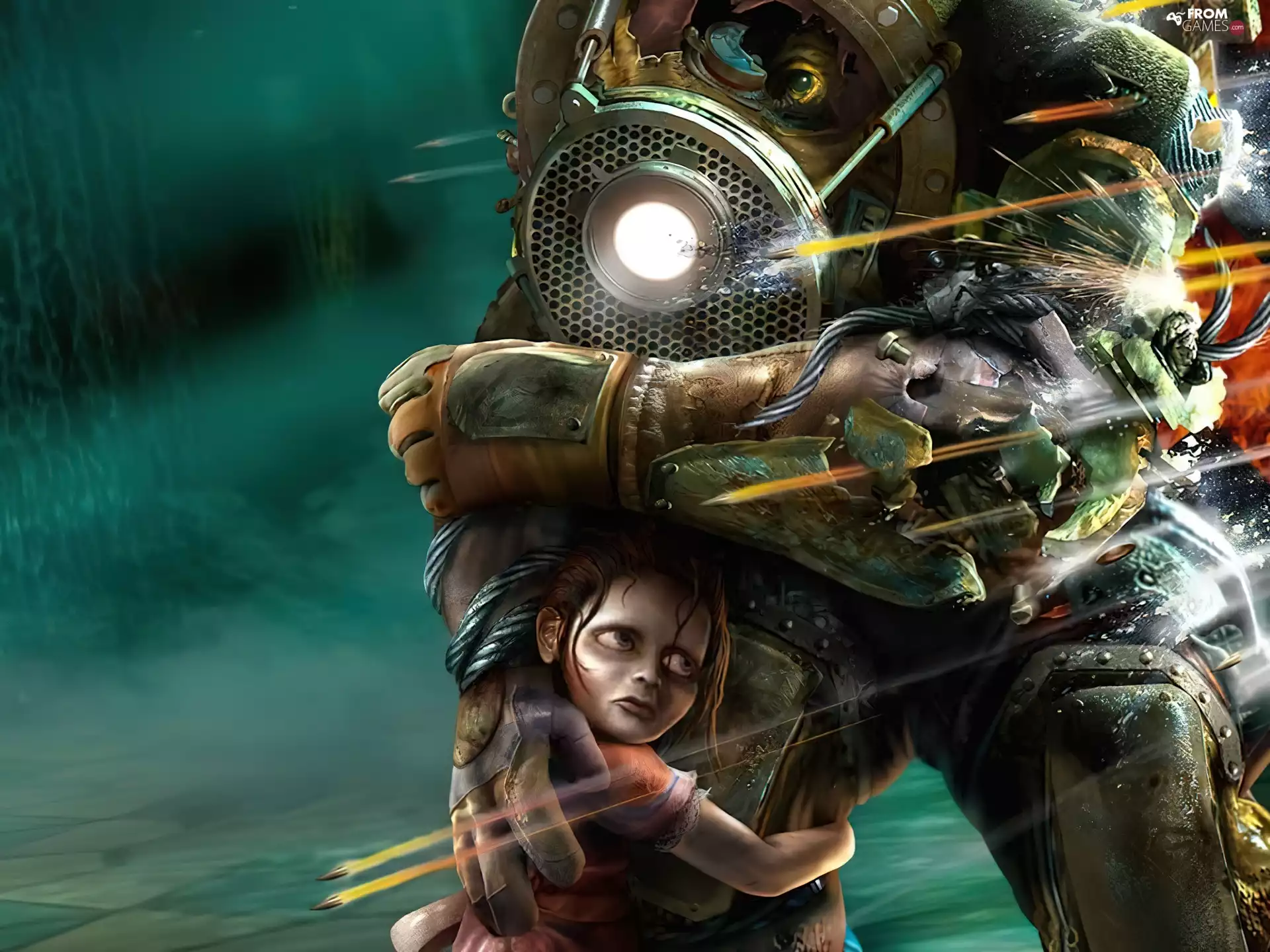 Kid, Bioshock 2, creature