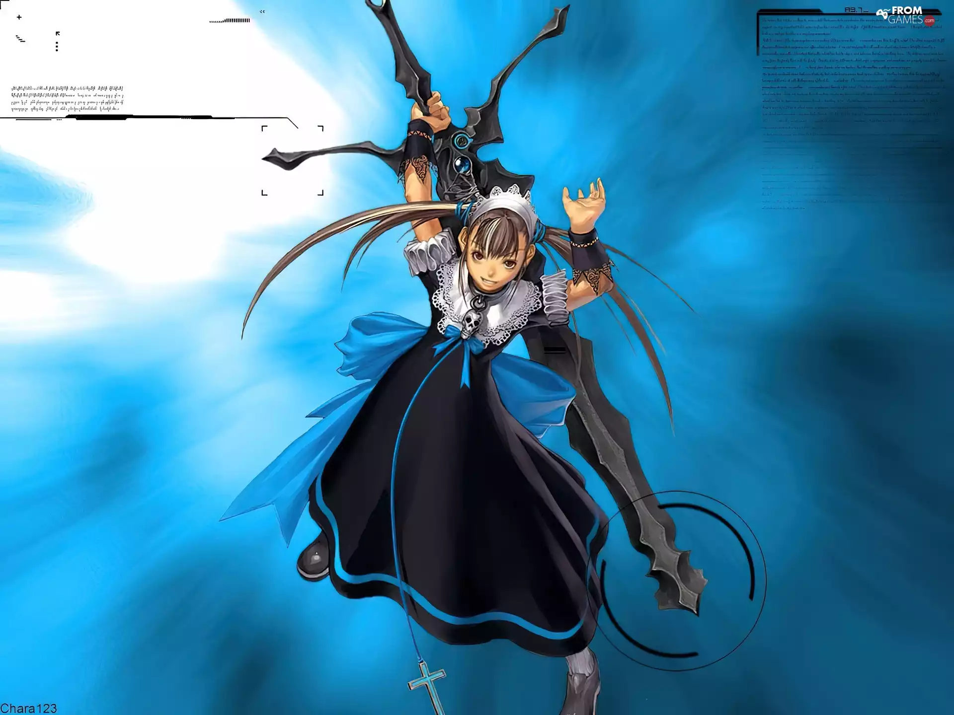 Cross, form, Women, swastika, The War Of Genesis 3