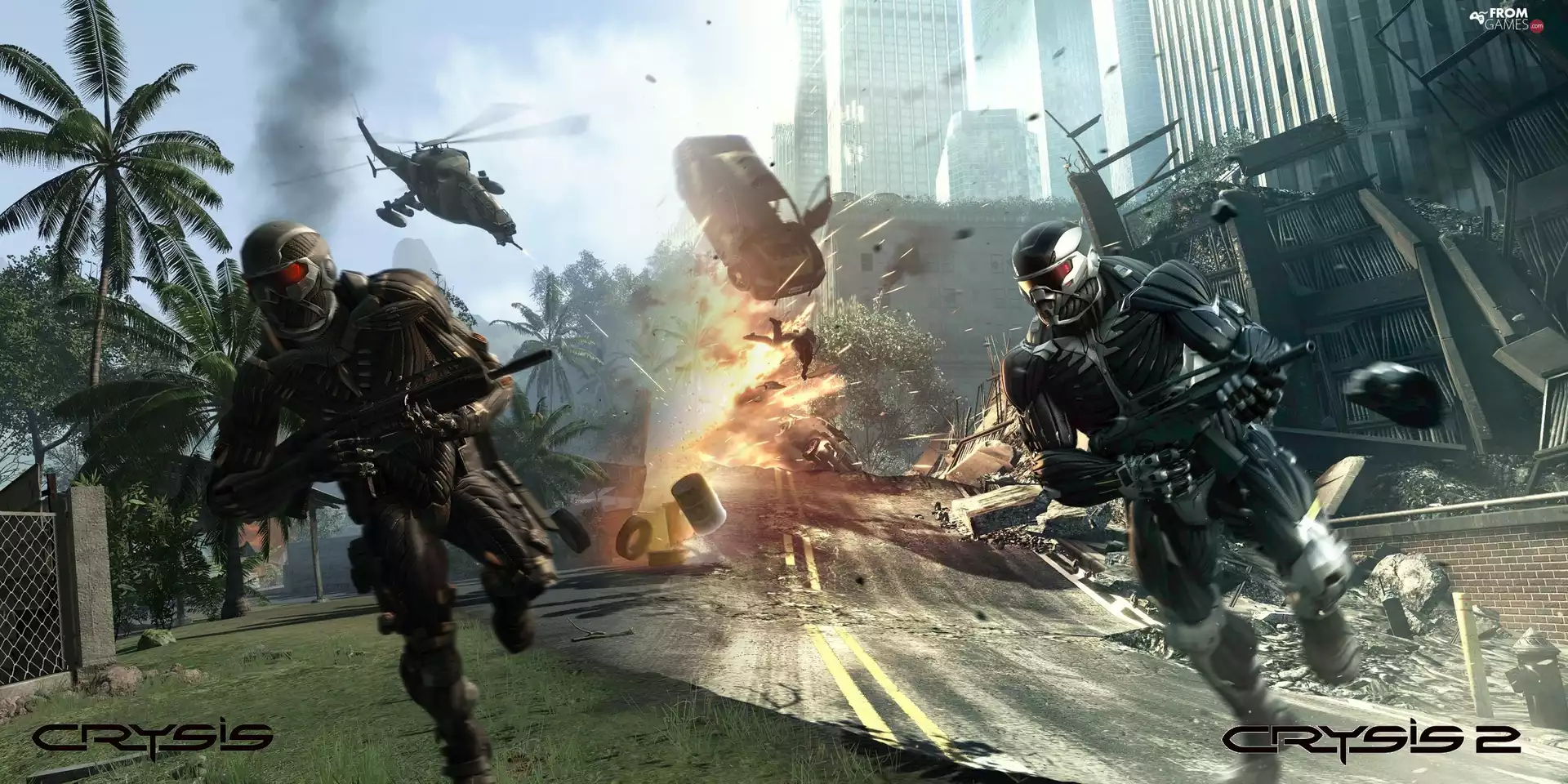 Crysis, explosion