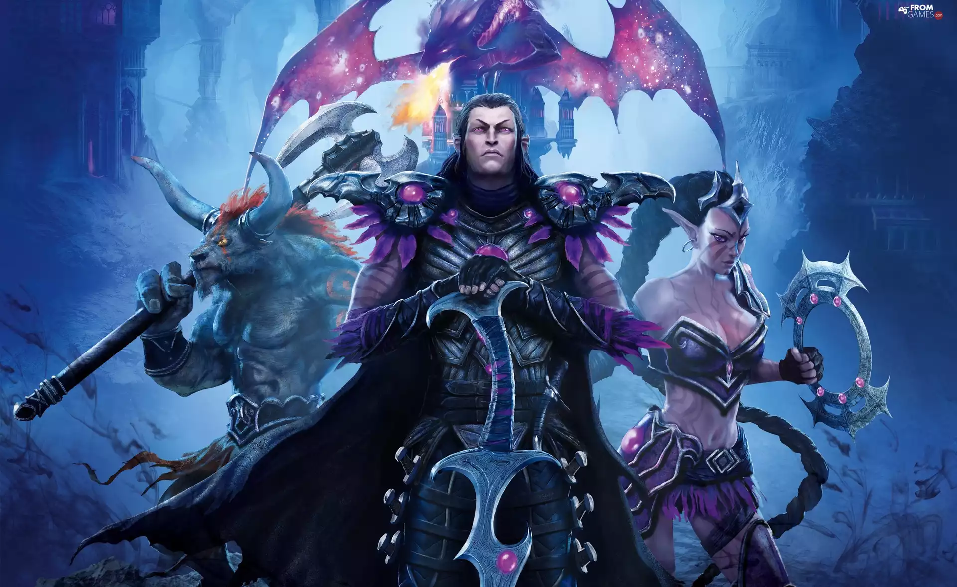 elves, Heroes 6, Dark