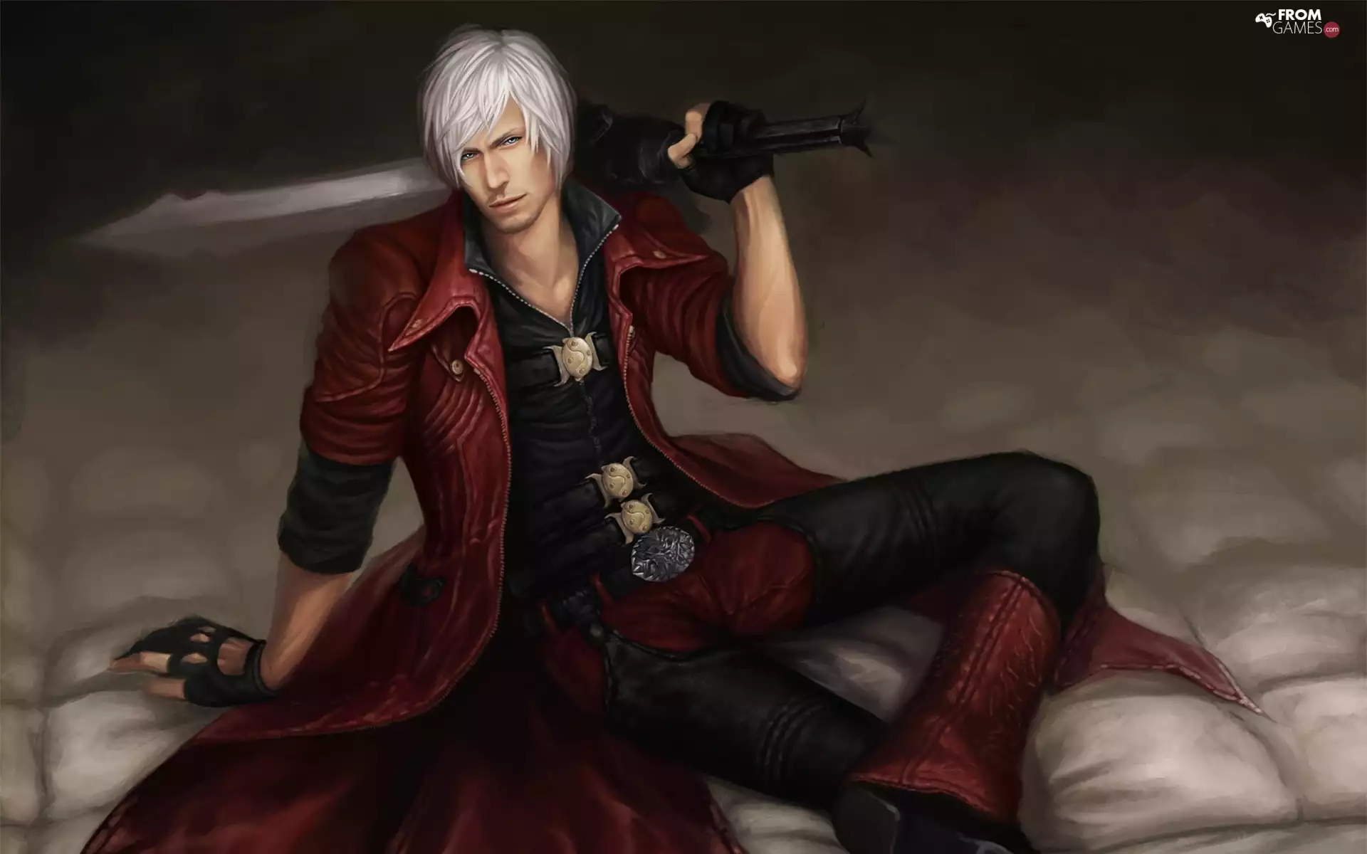 game, Dante, sword, Devil May Cry