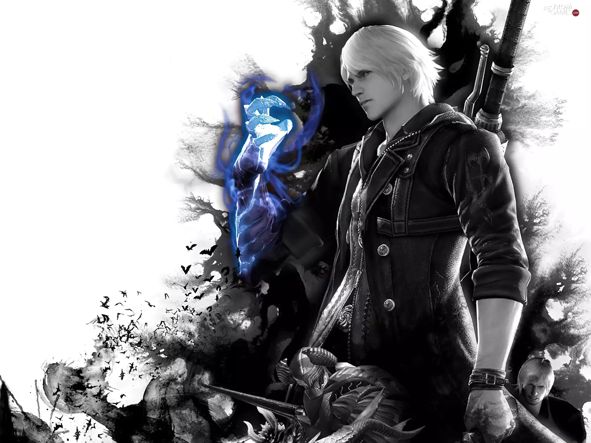 hand, Devil May Cry, Blue