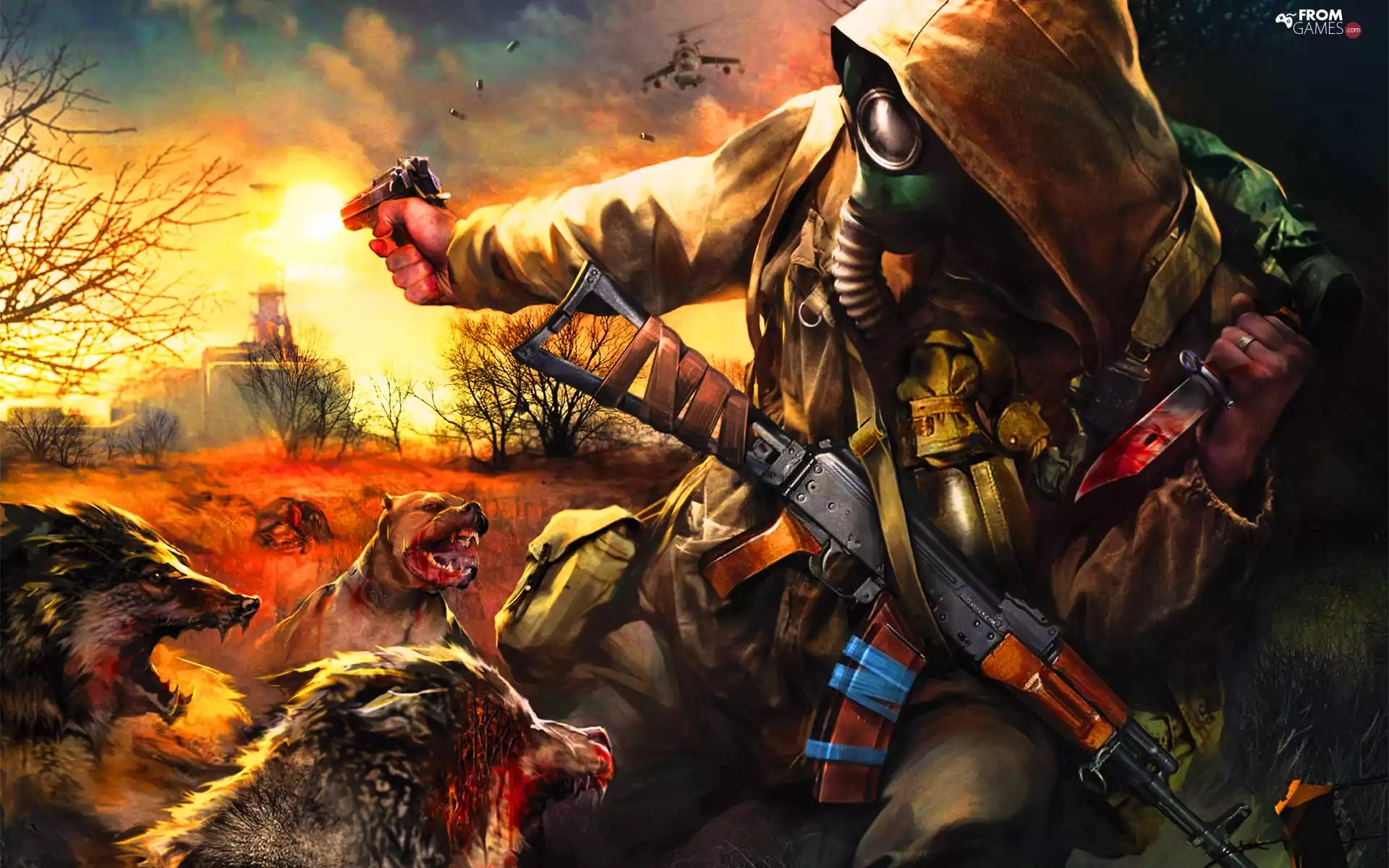 Dogs, Stalker, defence