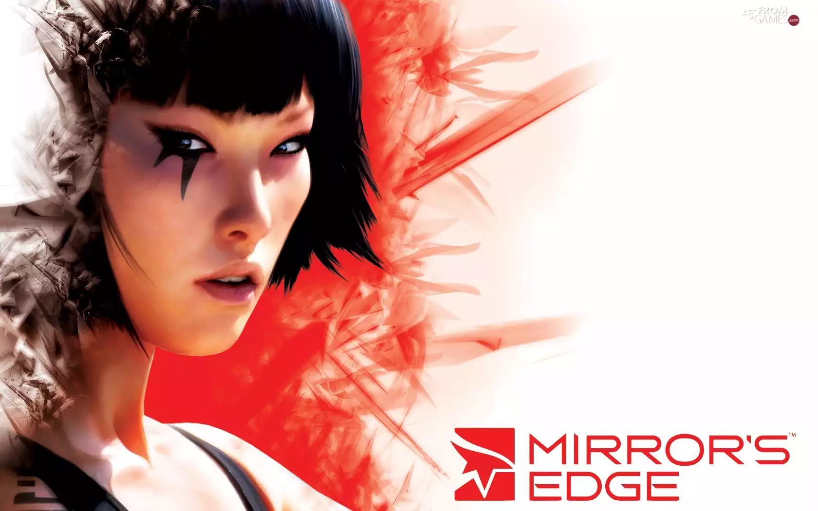 Mirrors Edge, Black, Hair, heroine