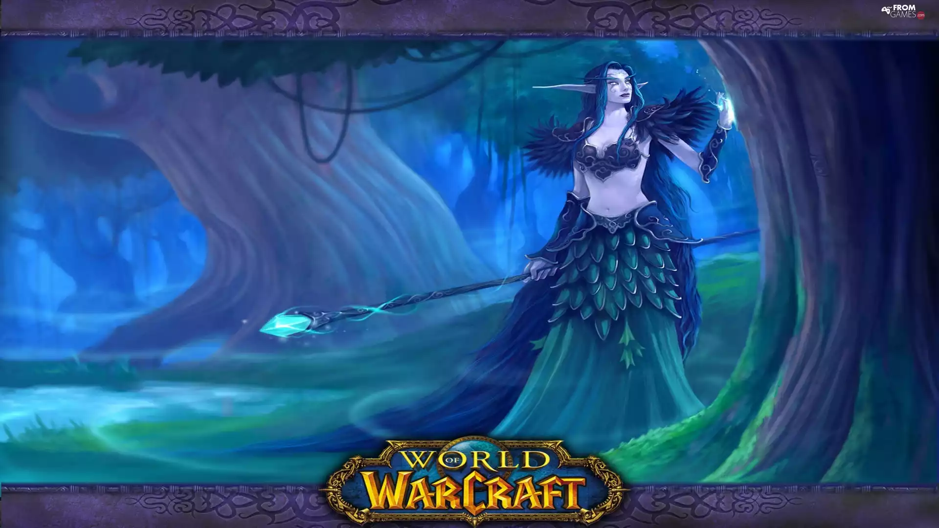 World of Warcraft, elf, fantasy, Women