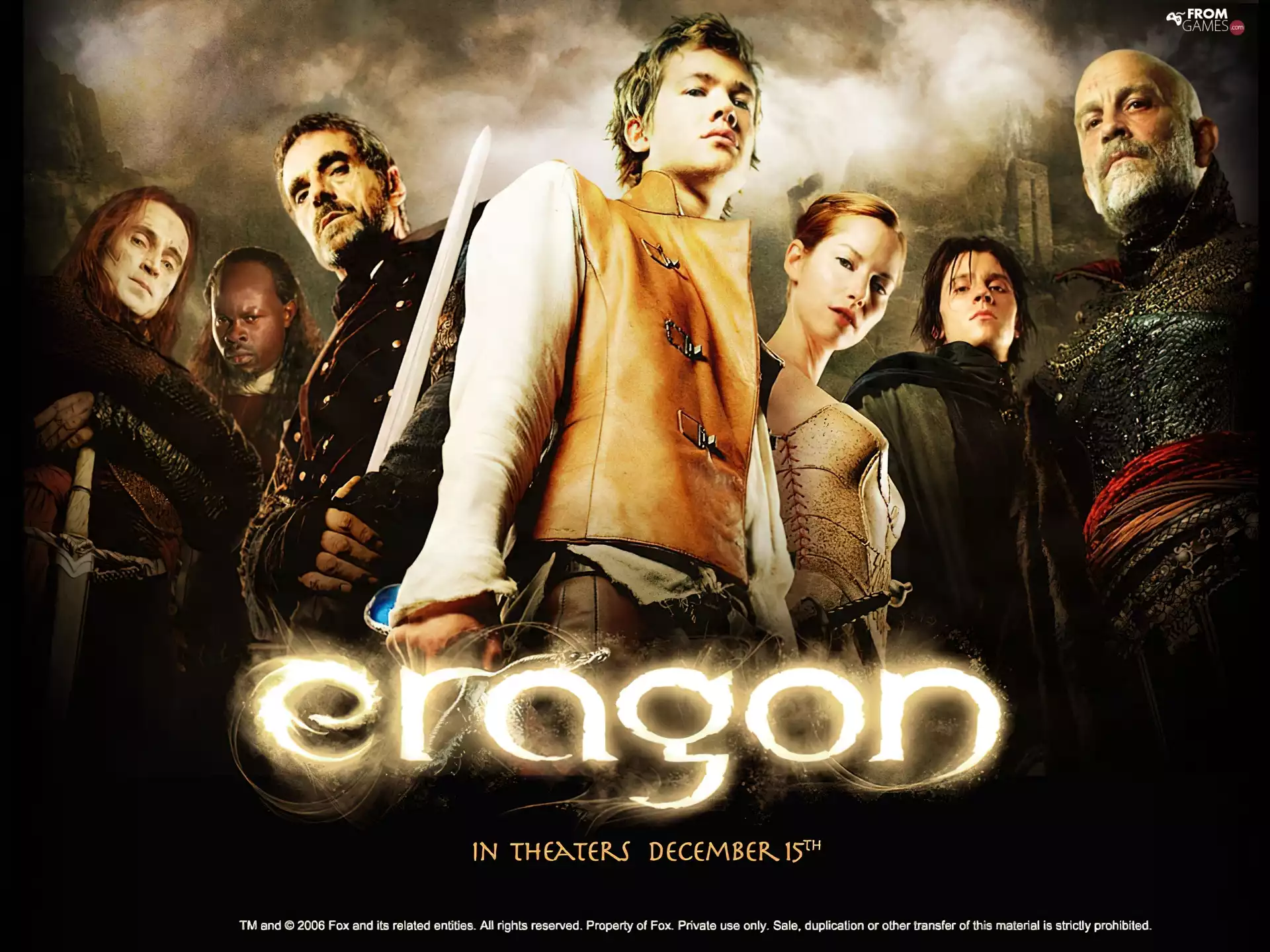 Robert Carlyle, Characters, John Malkovich, Edward Speleers, Eragon