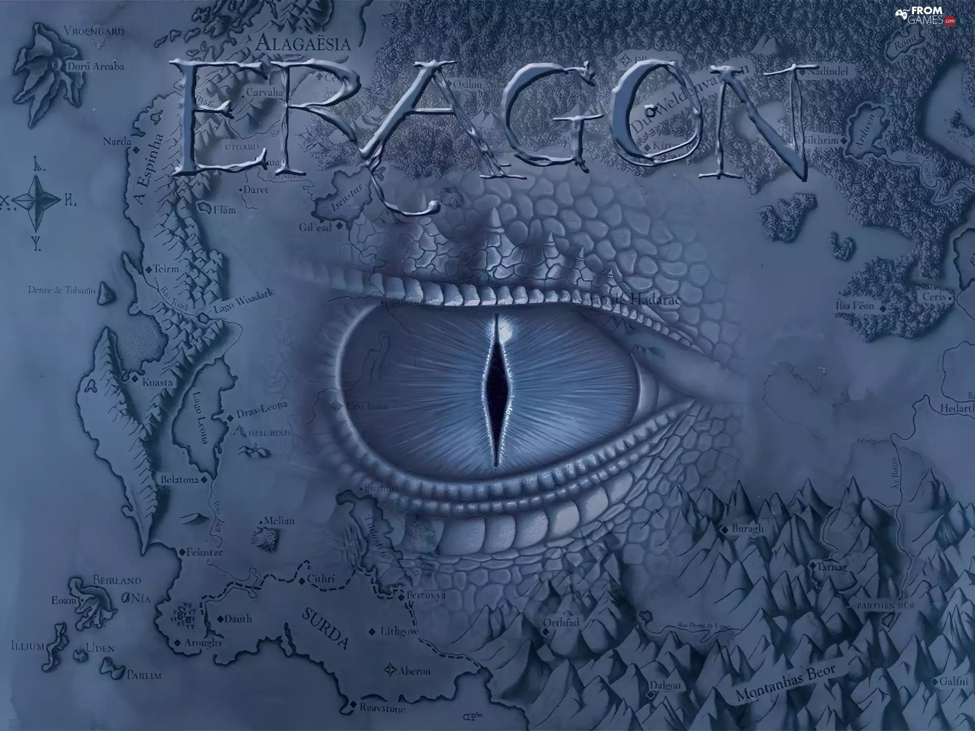 Eragon, eye, Map