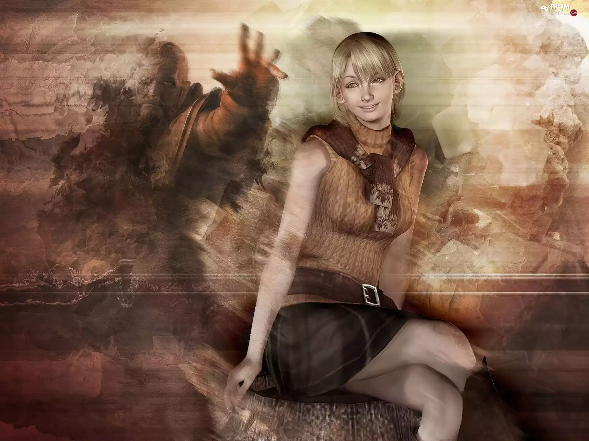 Resident Evil 4, Ashley, game
