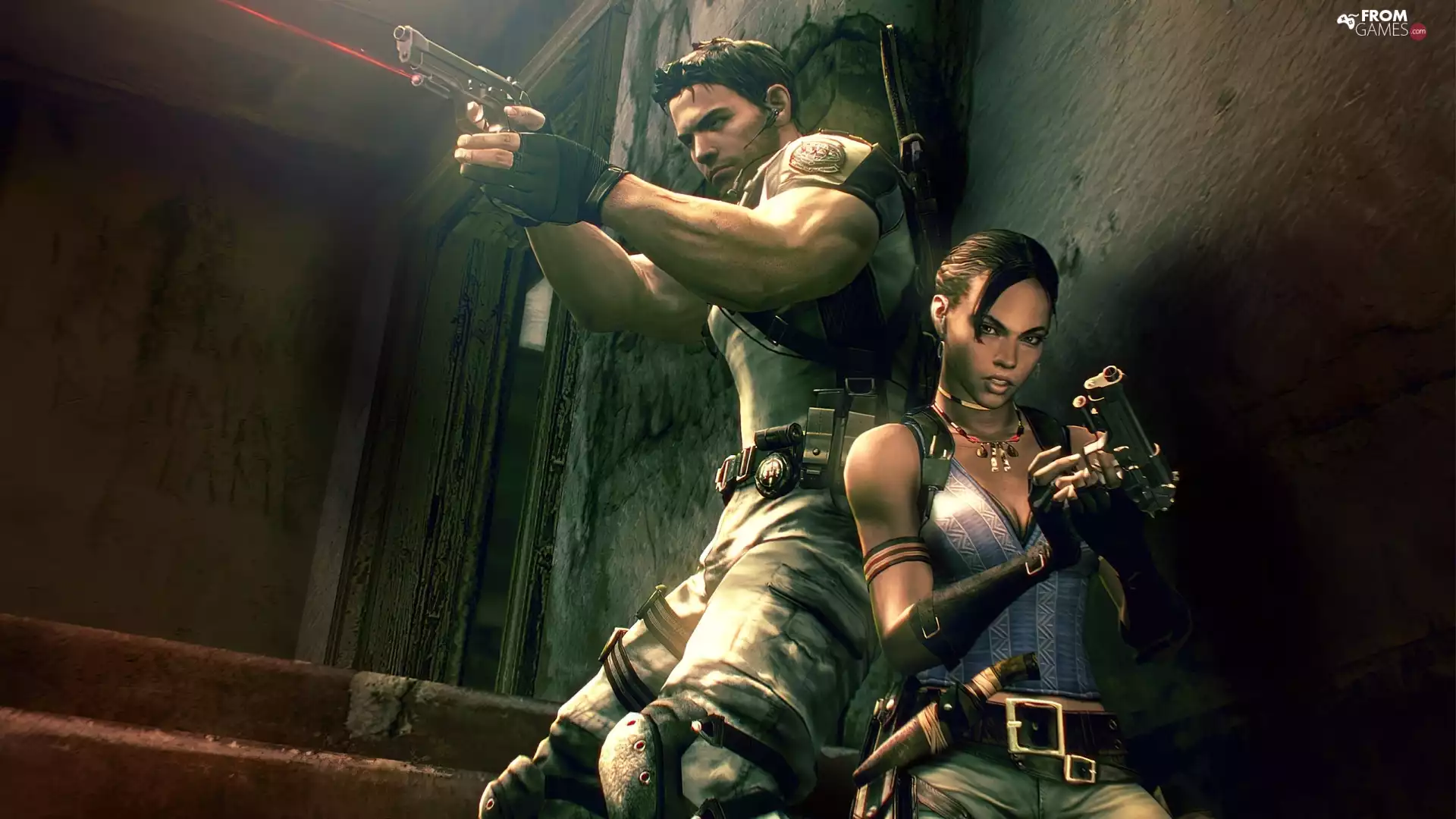 Resident Evil 5, Chris, Sheva
