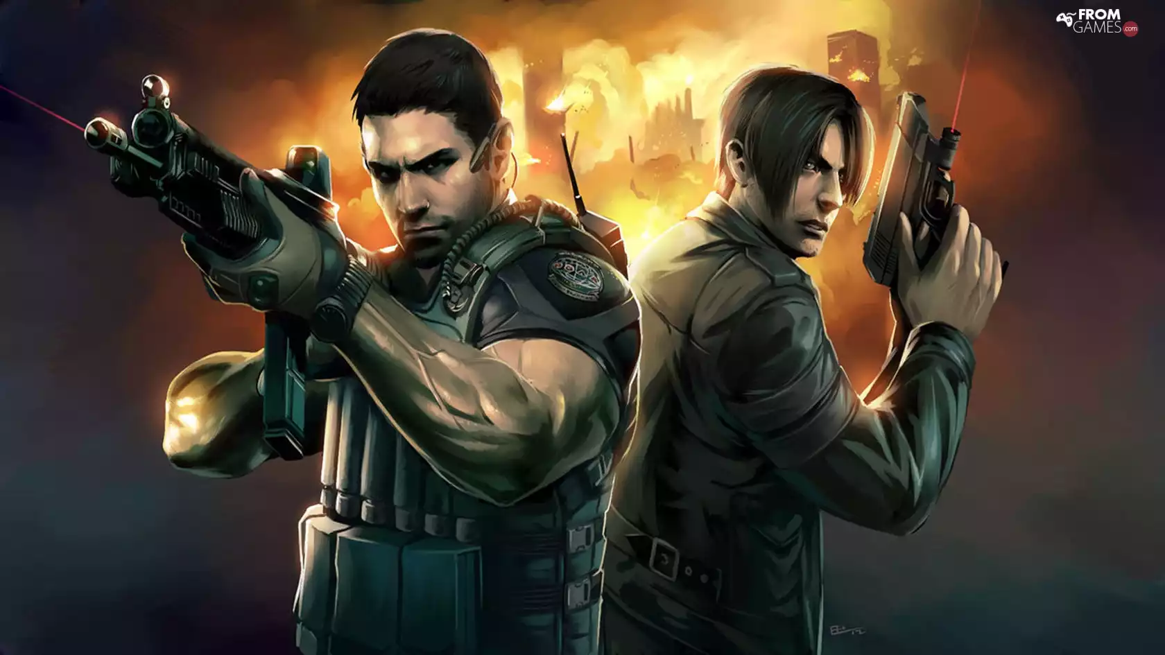 Resident Evil, Characters, Weapons, Two